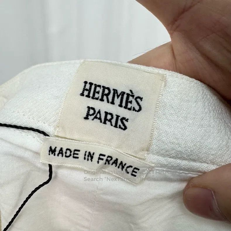Hermes Hermes White Pocket Shorts Size 42" / US 20 - 5 Thumbnail