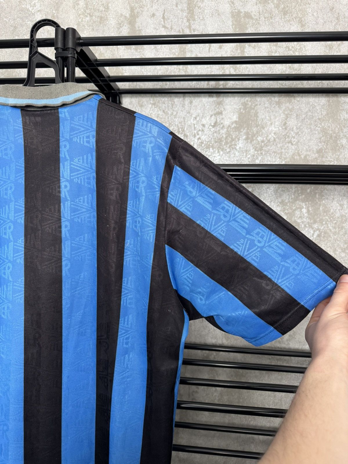 Umbro Vintage Inter Milan 1992-94 Home Umbro Jersey Shirt Size US L / EU 52-54 / 3 - 15 Thumbnail