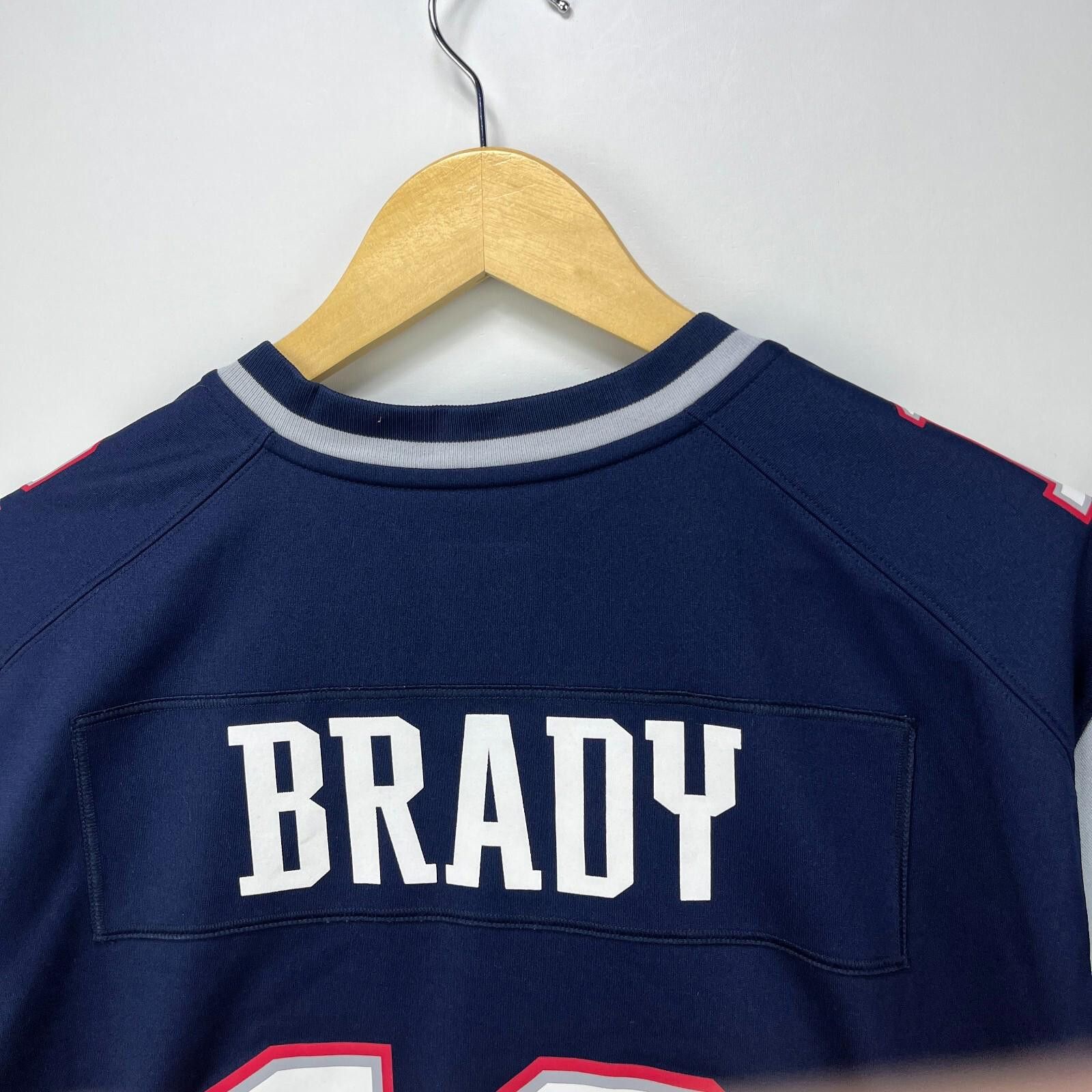 Nike Vintage Nike Tom Brady New England Patriots Jersey XL Size ONE SIZE - 11 Thumbnail