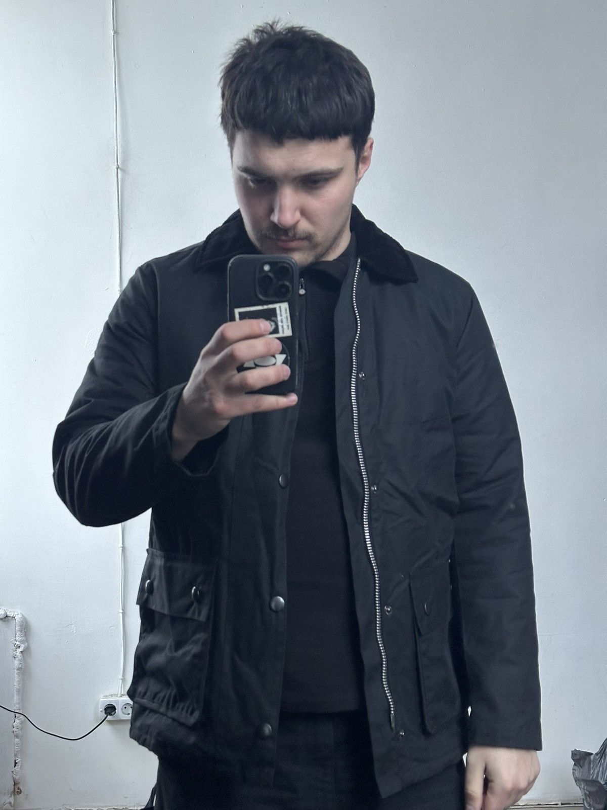 Barbour Brixtol textiles Waxed Jacket rrp 400€ Barbour Style Size US M / EU 48-50 / 2 - 15 Thumbnail