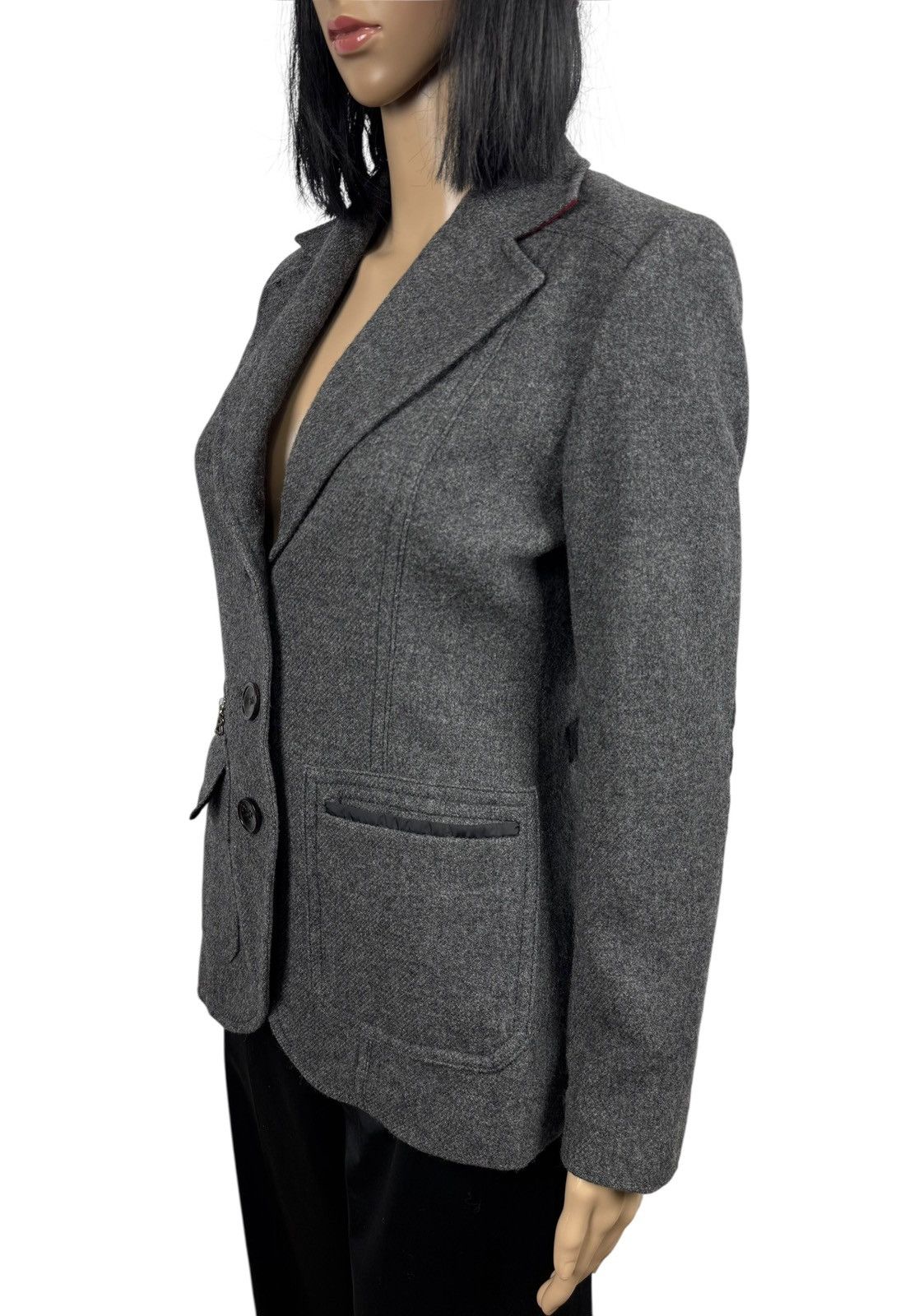 Bogner Bogner Twill Wool Blazer Jacket size S Size S / US 4 / IT 40 - 5 Thumbnail