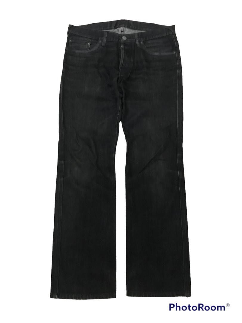 Isamu Katayama Backlash 💥Avant-Garde Boycott Super Black Denim Size US 31 - 3 Thumbnail