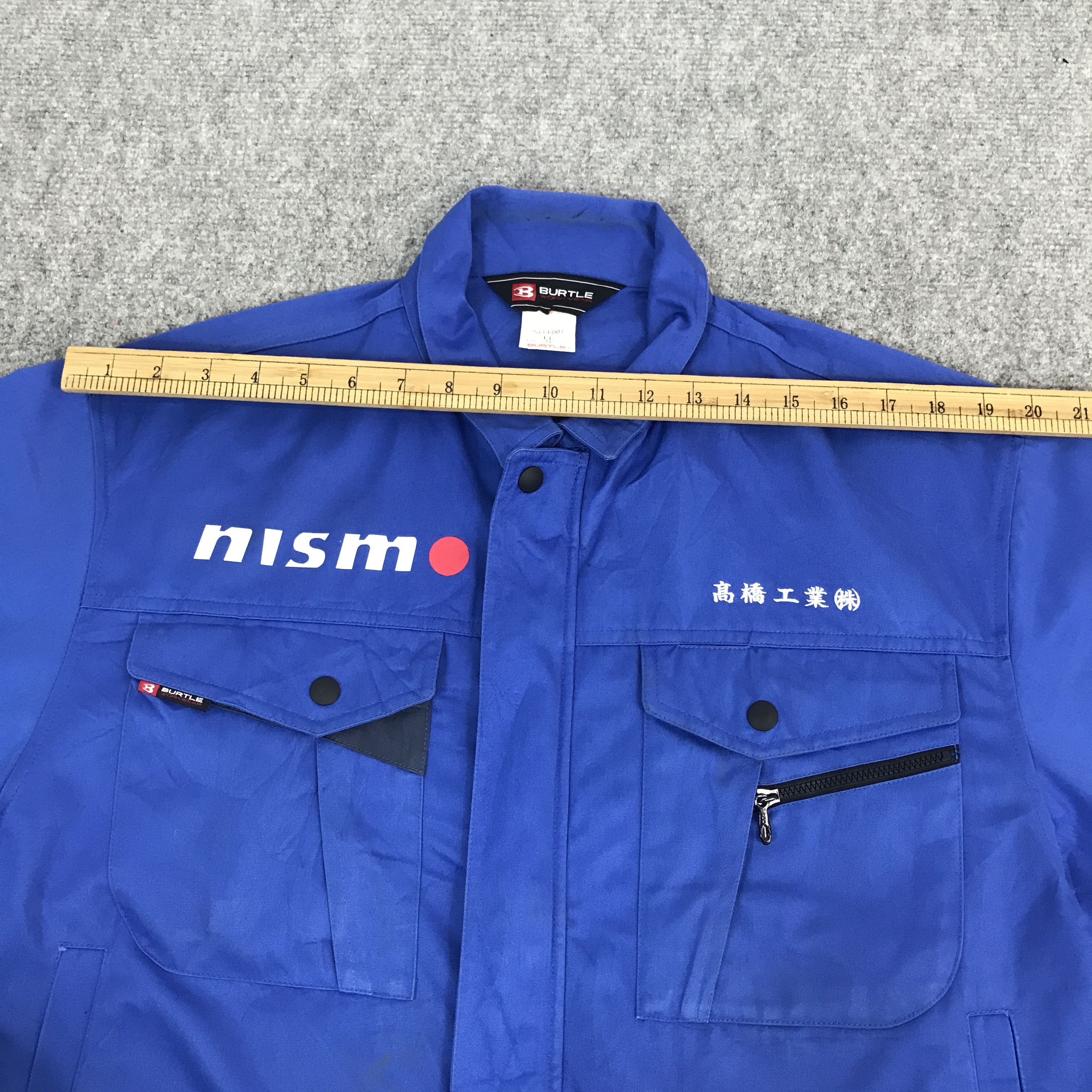 Japanese Brand × Sports Specialties Rare Japan work uniform nissan nismo racing custom jacket Size US L / EU 52-54 / 3 - 5 Thumbnail