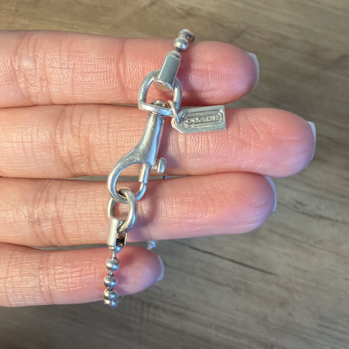 Coach Vintage Coach Silver Heart Pendant Necklace Size ONE SIZE - 9 Thumbnail
