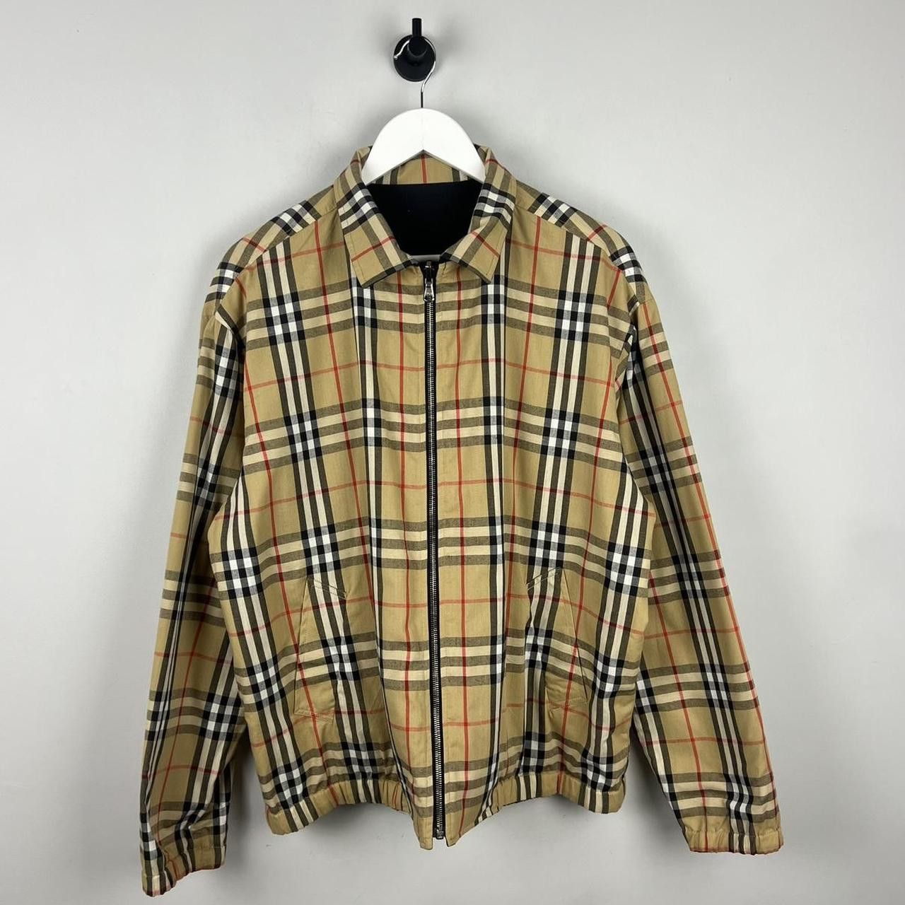Burberry Vintage Burberry Reversible Harrington Jacket Size US XL / EU 56 / 4 - 1 Thumbnail