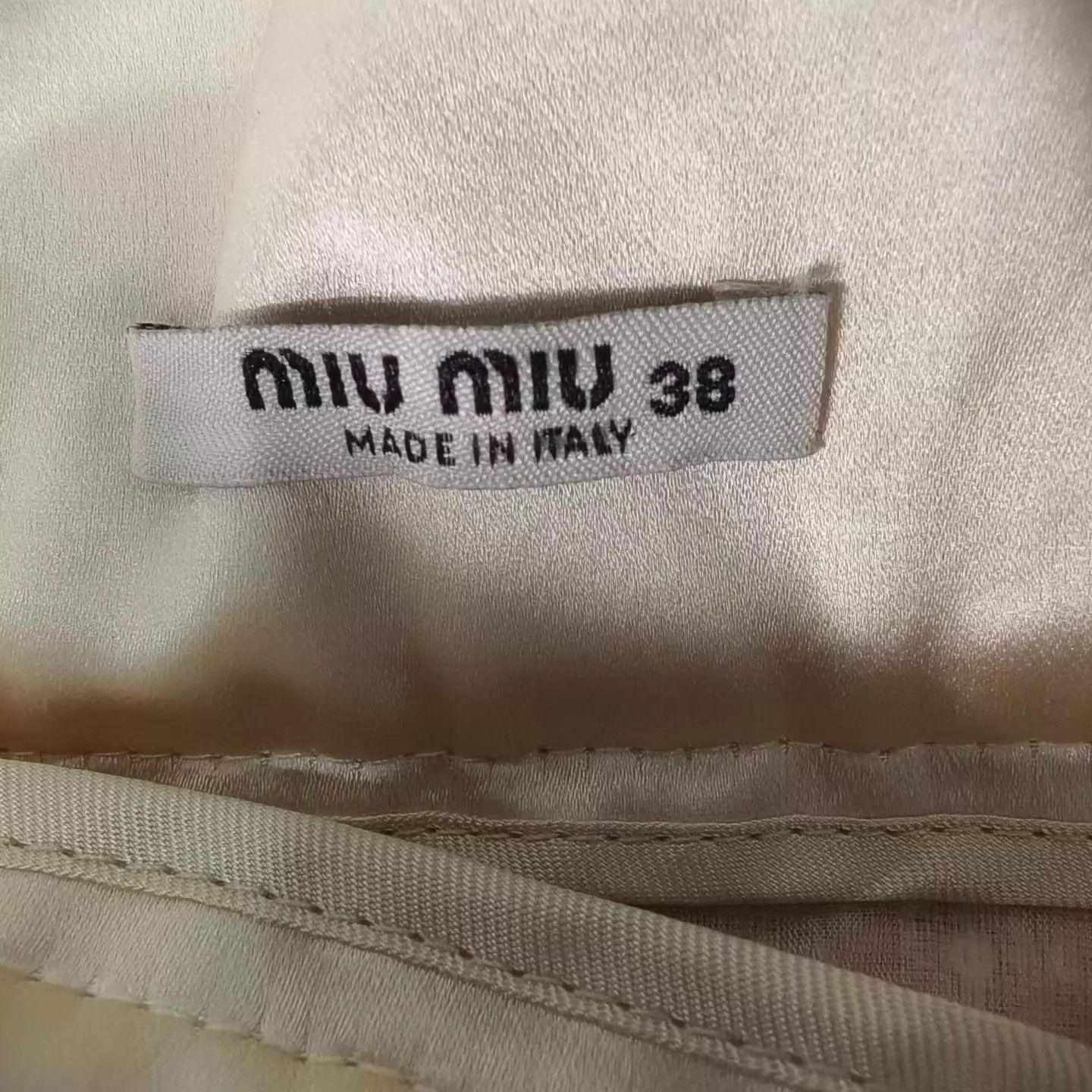 Miu Miu MIU MIU Pink Sequin Skirt Women's Size 38 Size 26" / US 2 / IT 38 - 3 Thumbnail