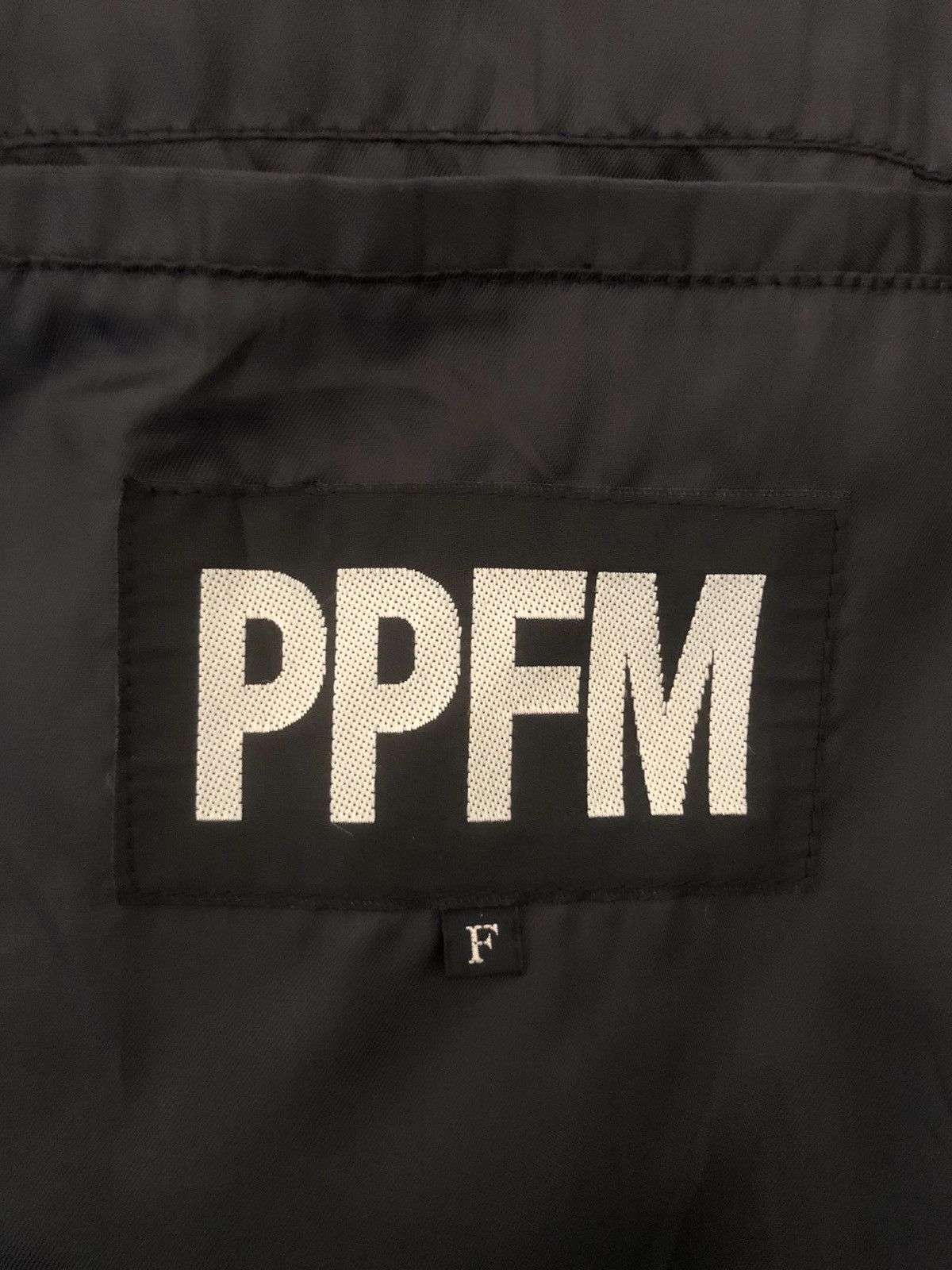 PPFM PPFM Wool Long Coat Hodie Tape Type Size US M / EU 48-50 / 2 - 8 Thumbnail
