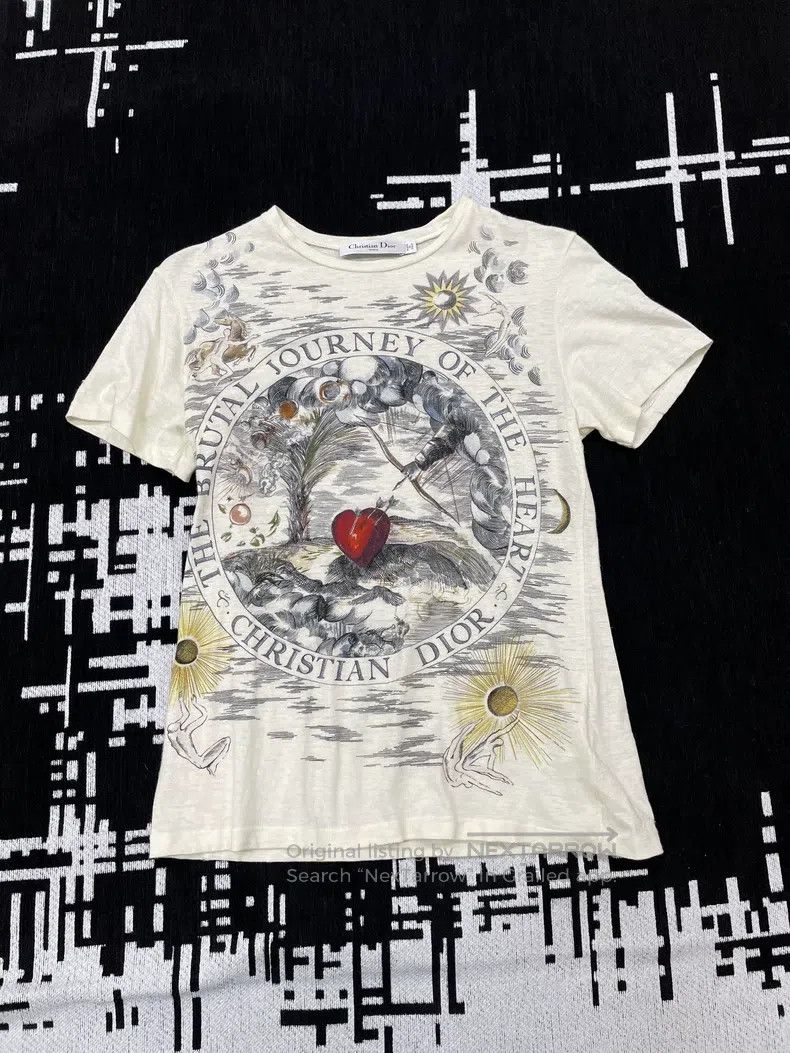 Dior Dior Valentine's Day limited jungle fruit printed short-sl Size XS / US 0-2 / IT 36-38 - 1 Thumbnail