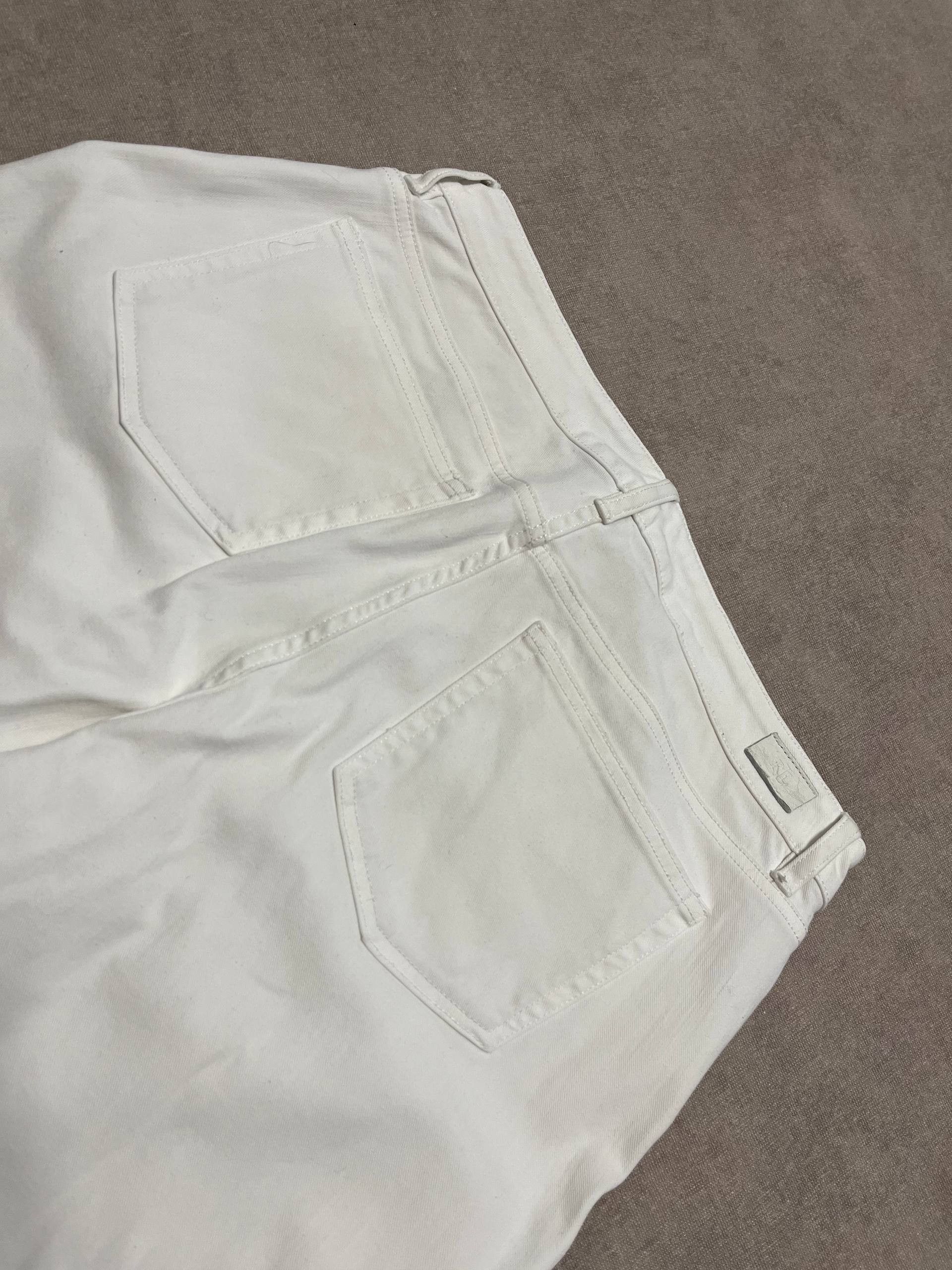 Polo Ralph Lauren Ralph Lauren White Rare Slim Fit Jeans LRL Polo Womens Size 34" / US 12 / IT 48 - 11 Thumbnail
