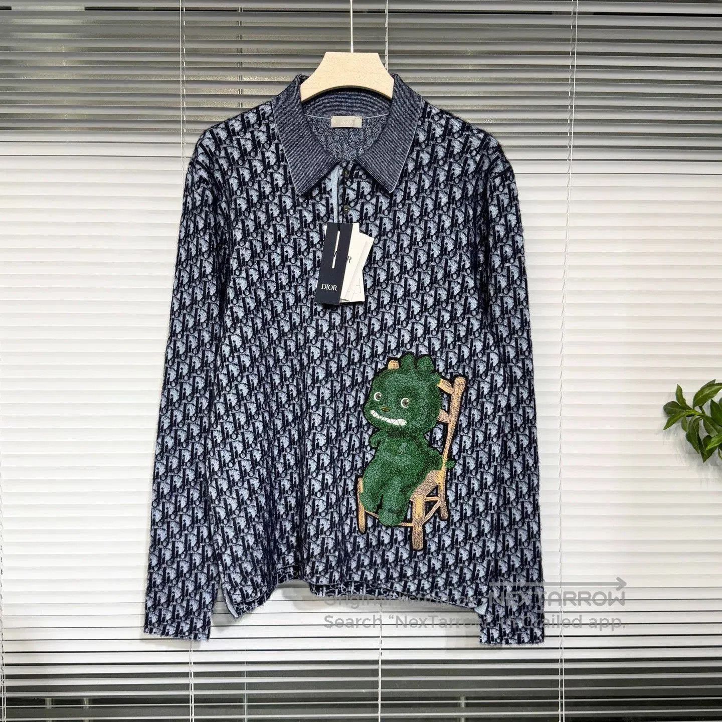 Dior dior long sleeve polo shirt limited edition. Size US M / EU 48-50 / 2 - 1 Thumbnail