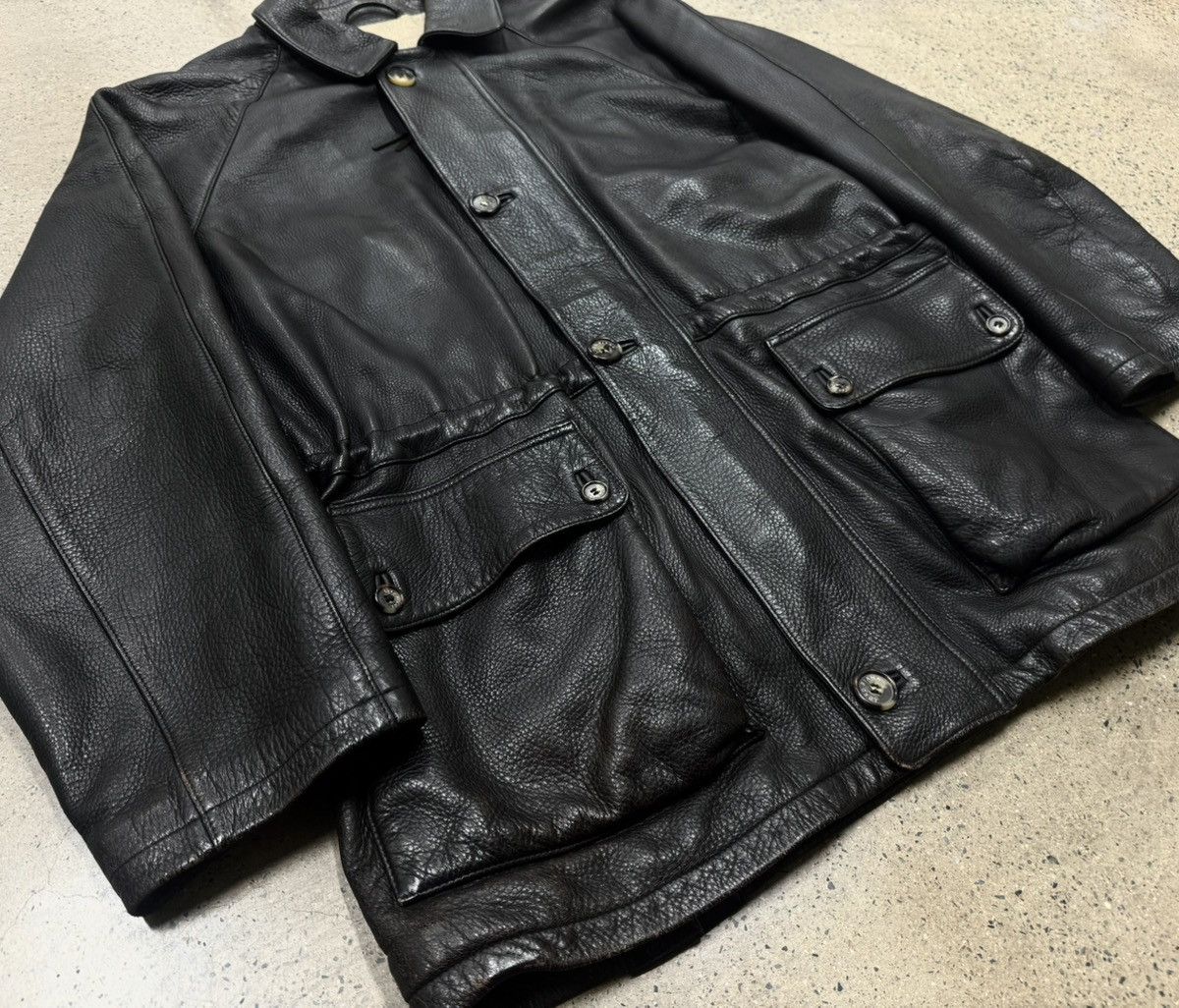 Loro Piana Loro Piana Horesy Leather Coat（Deerskin/cashmere） Size US L / EU 52-54 / 3 - 6 Thumbnail