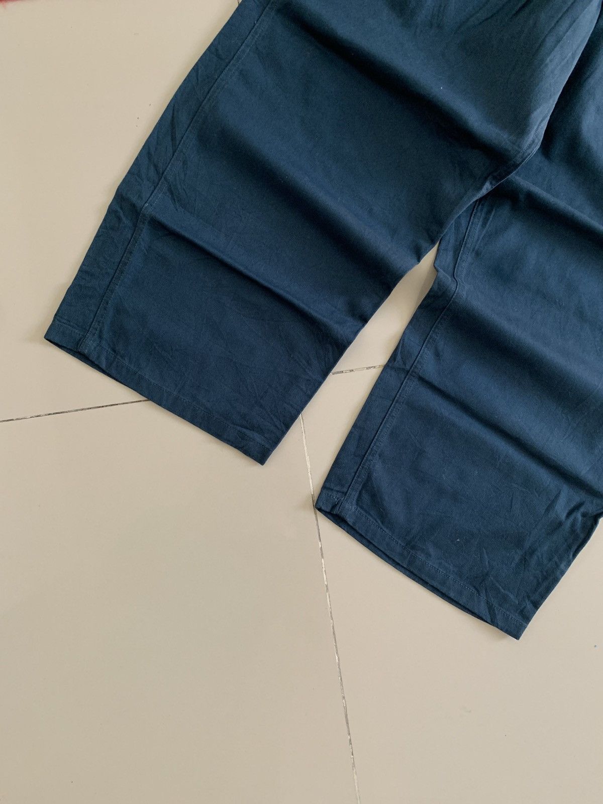 Japanese Brand Samanso Mos2 Twill Belted Baggy Pants Size US 30 / EU 46 - 2 Thumbnail