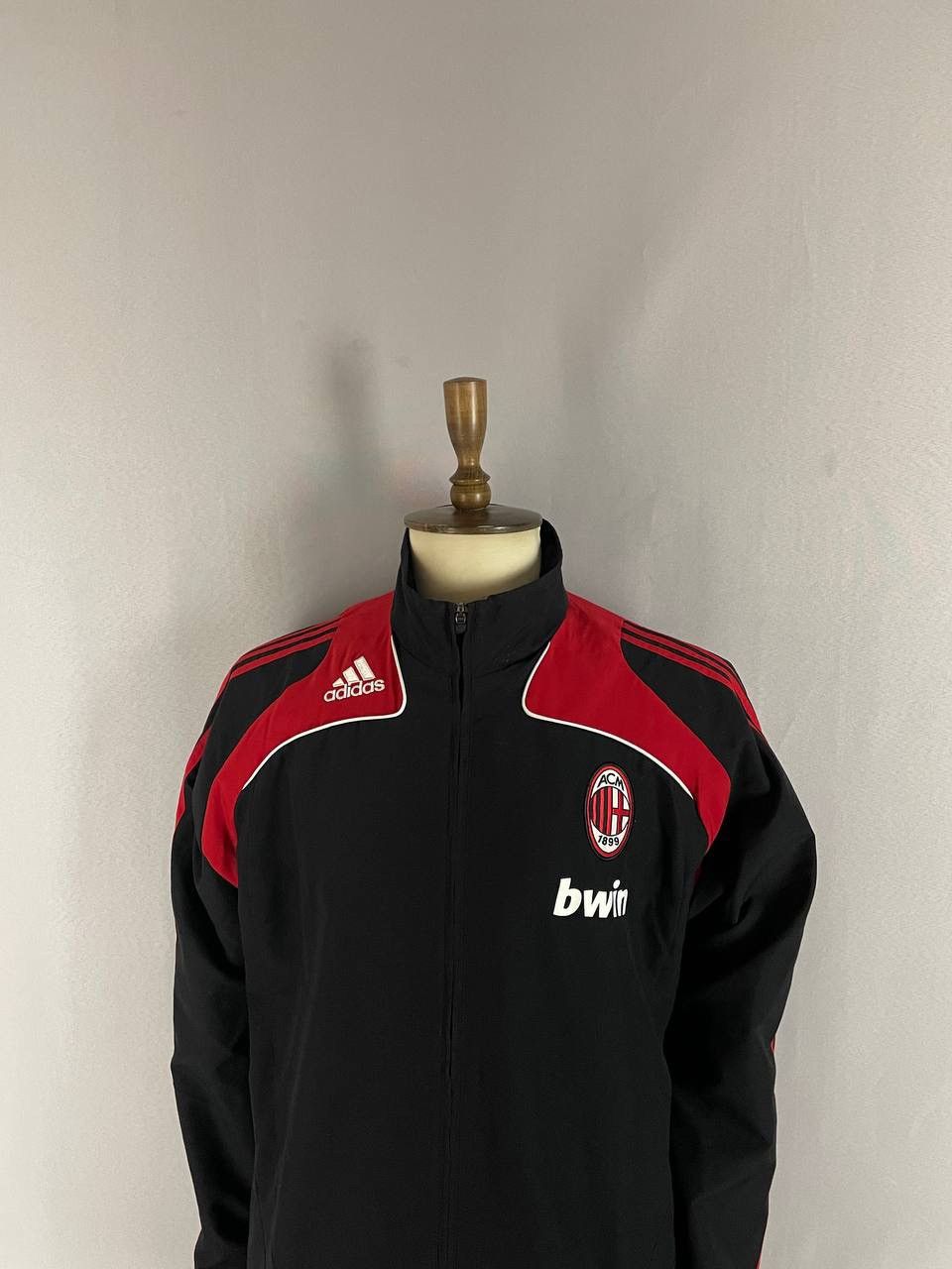 Adidas Adidas FC Milan Tracksuit Jacket Pants Black Size US XL / EU 56 / 4 - 3 Thumbnail