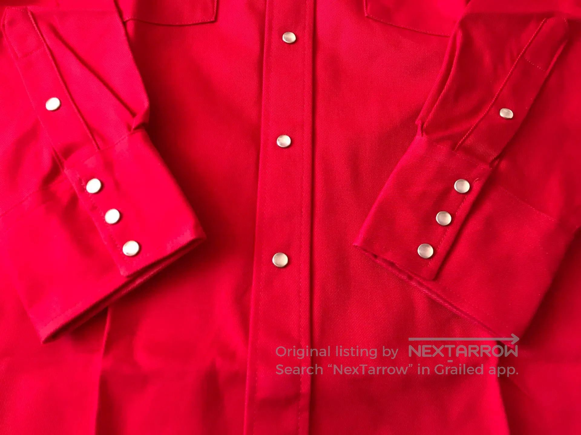 Carhartt Carhartt S01 Red Western Shirt 16×35. Size US M / EU 48-50 / 2 - 5 Thumbnail