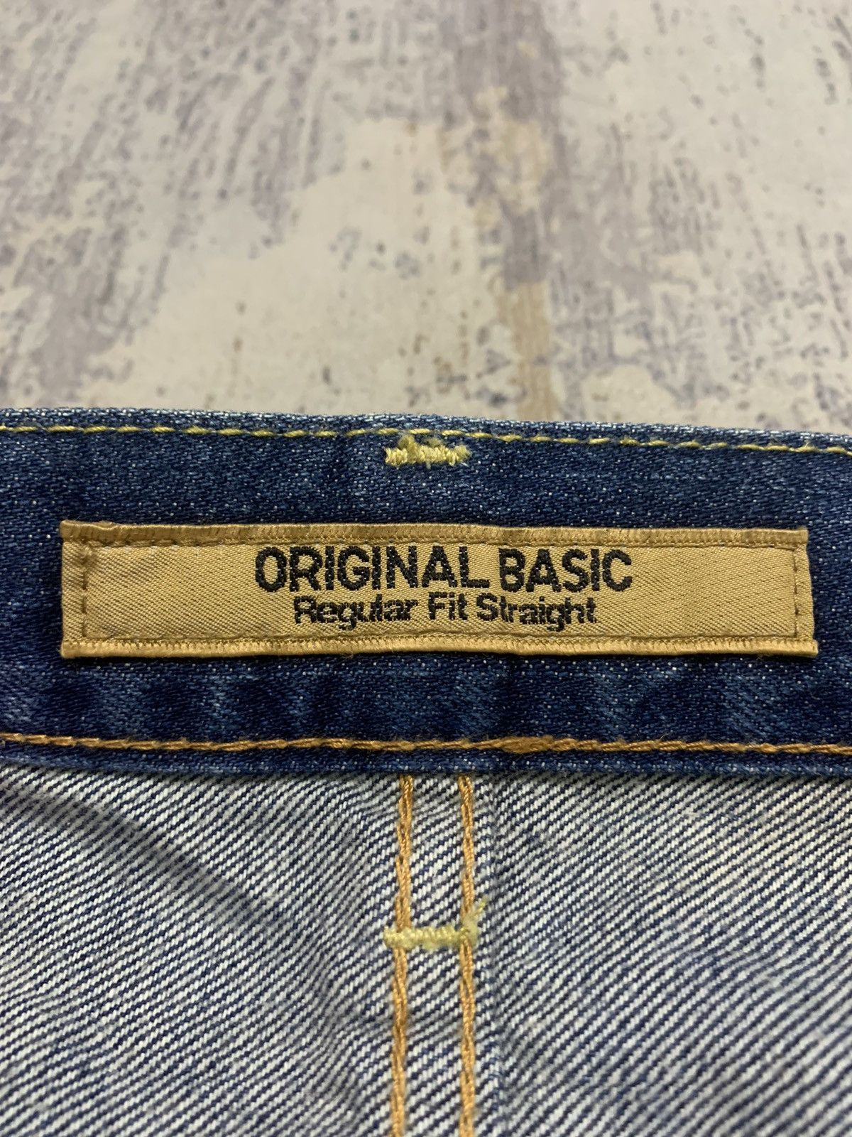 Japanese Brand Japanese Brand Distressed Blue Denim Straight Leg Jeans Size US 33 - 17 Thumbnail