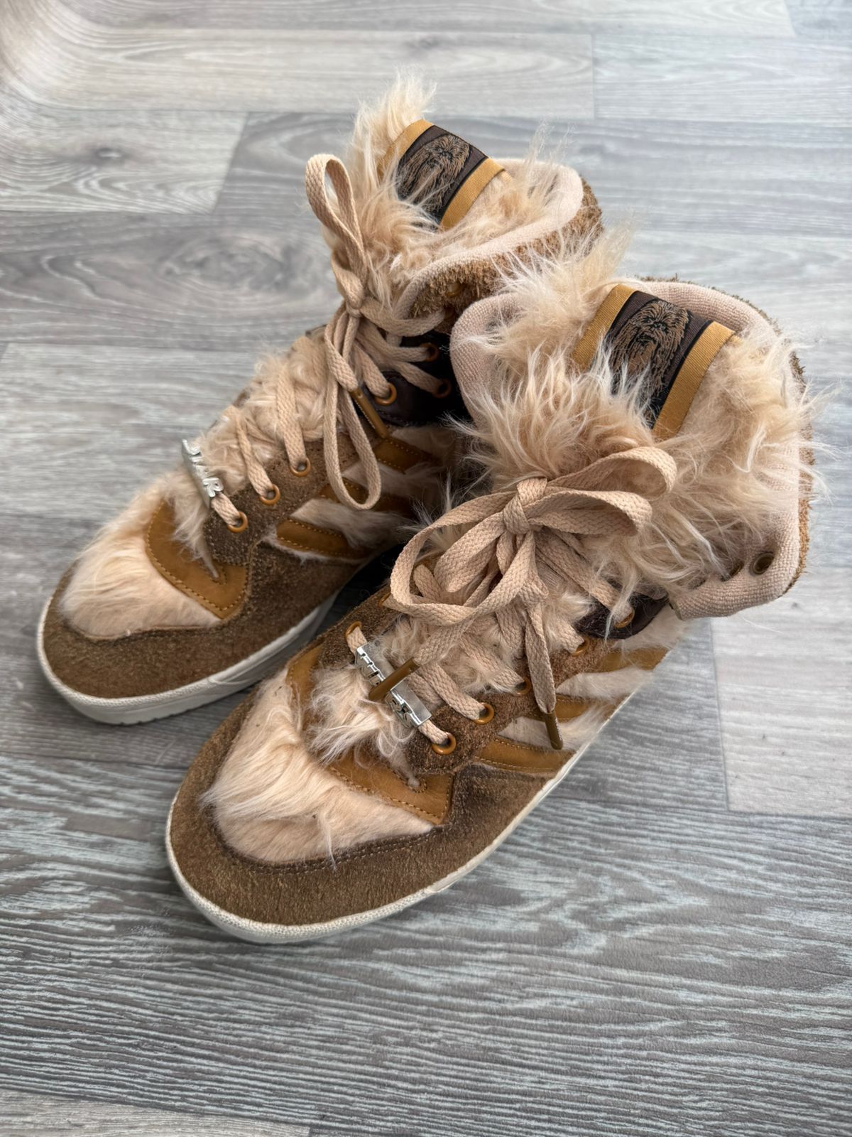 Adidas Adidas Rivalry Hi Star Wars 'Chewbacca' Sneakers Sz 42 Size US 9 / EU 42 - 3 Thumbnail