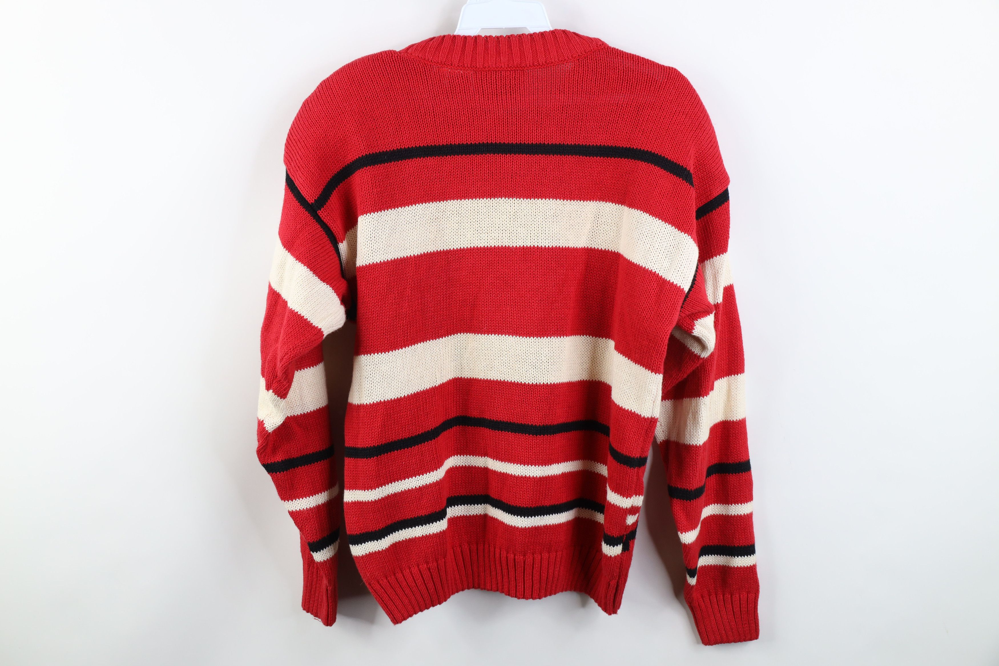 Vintage Vintage 90s Streetwear Southwestern Fair Isle Sweater Size M / US 6-8 / IT 42-44 - 8 Thumbnail