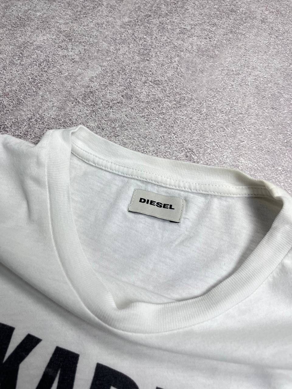 Diesel × Vintage Vintage Diesel Karma Is A Bitch Boxy T-shirt M Y2K Size US M / EU 48-50 / 2 - 4 Thumbnail