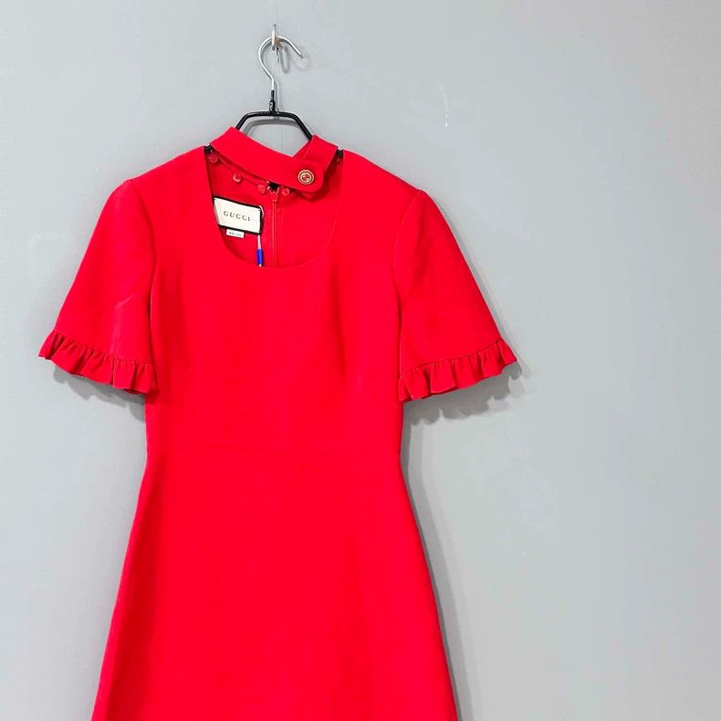Gucci Gucci Red dress 2506-Nextarrow Size XS / US 0-2 / IT 36-38 - 2 Thumbnail