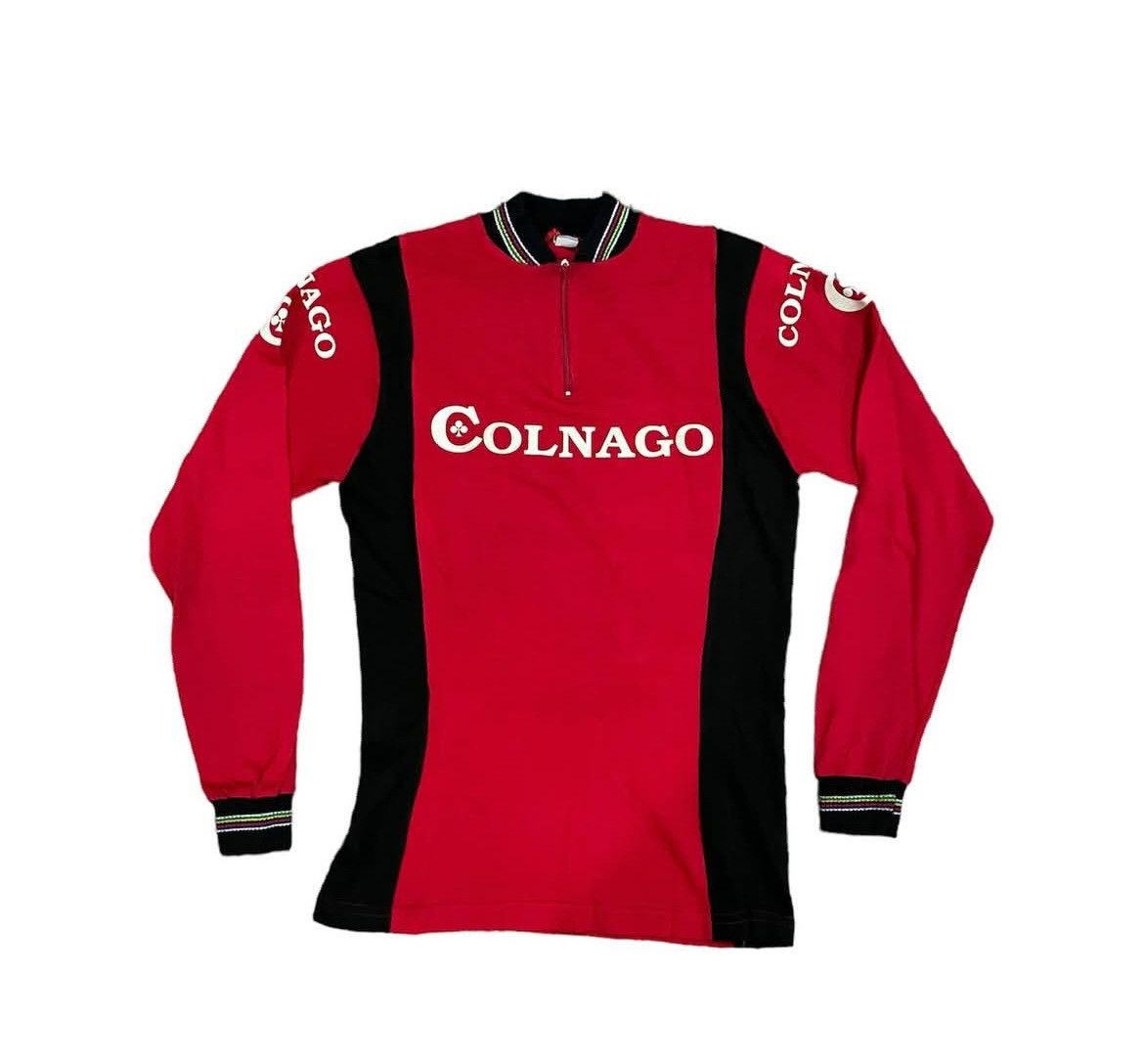 Vintage Colnago Vtg Cycling Shirt Size US S / EU 44-46 / 1 - 1 Thumbnail