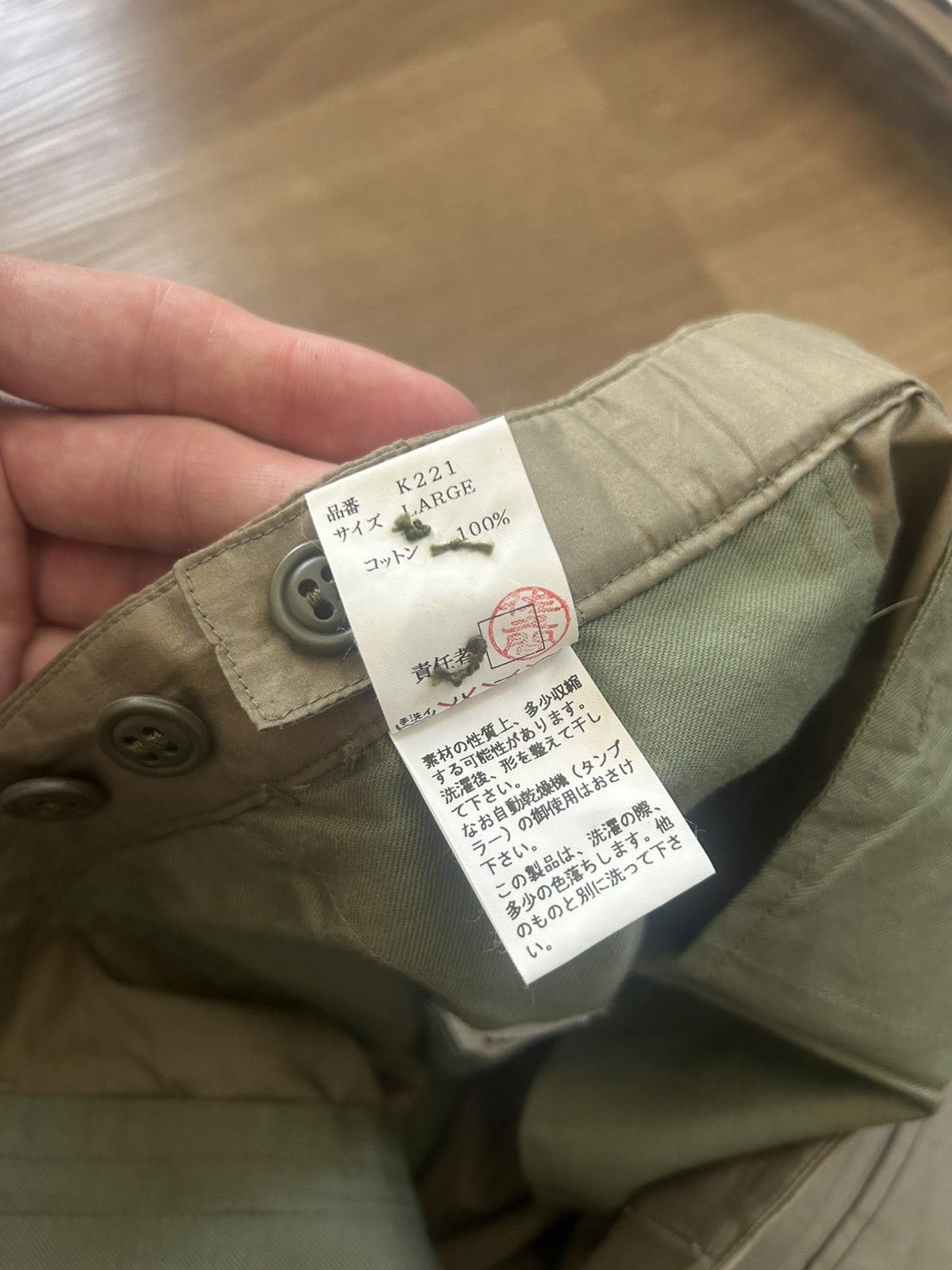Undercover Undercover x NGAP Olive Paint Splatter Cargo Pants 1990’s Size US 32 / EU 48 - 8 Thumbnail