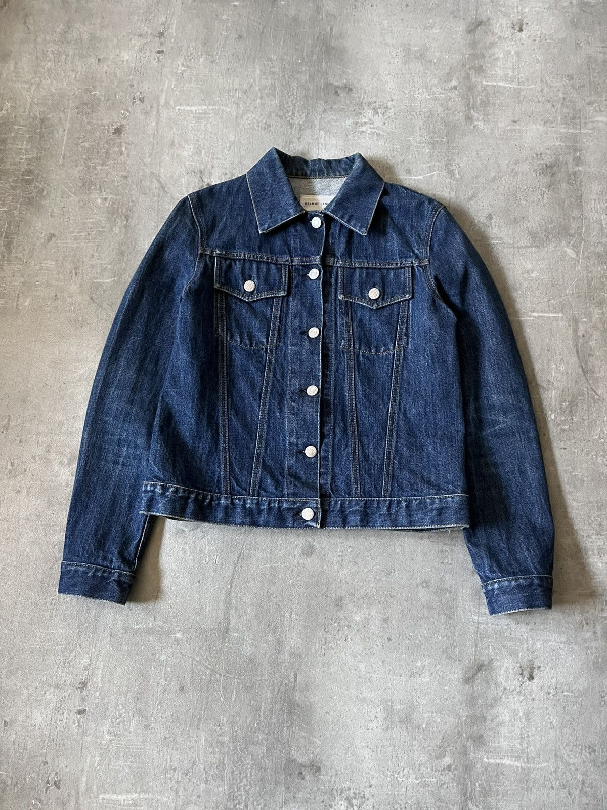 Helmut Lang Classic Raw Denim Jacket | eBay