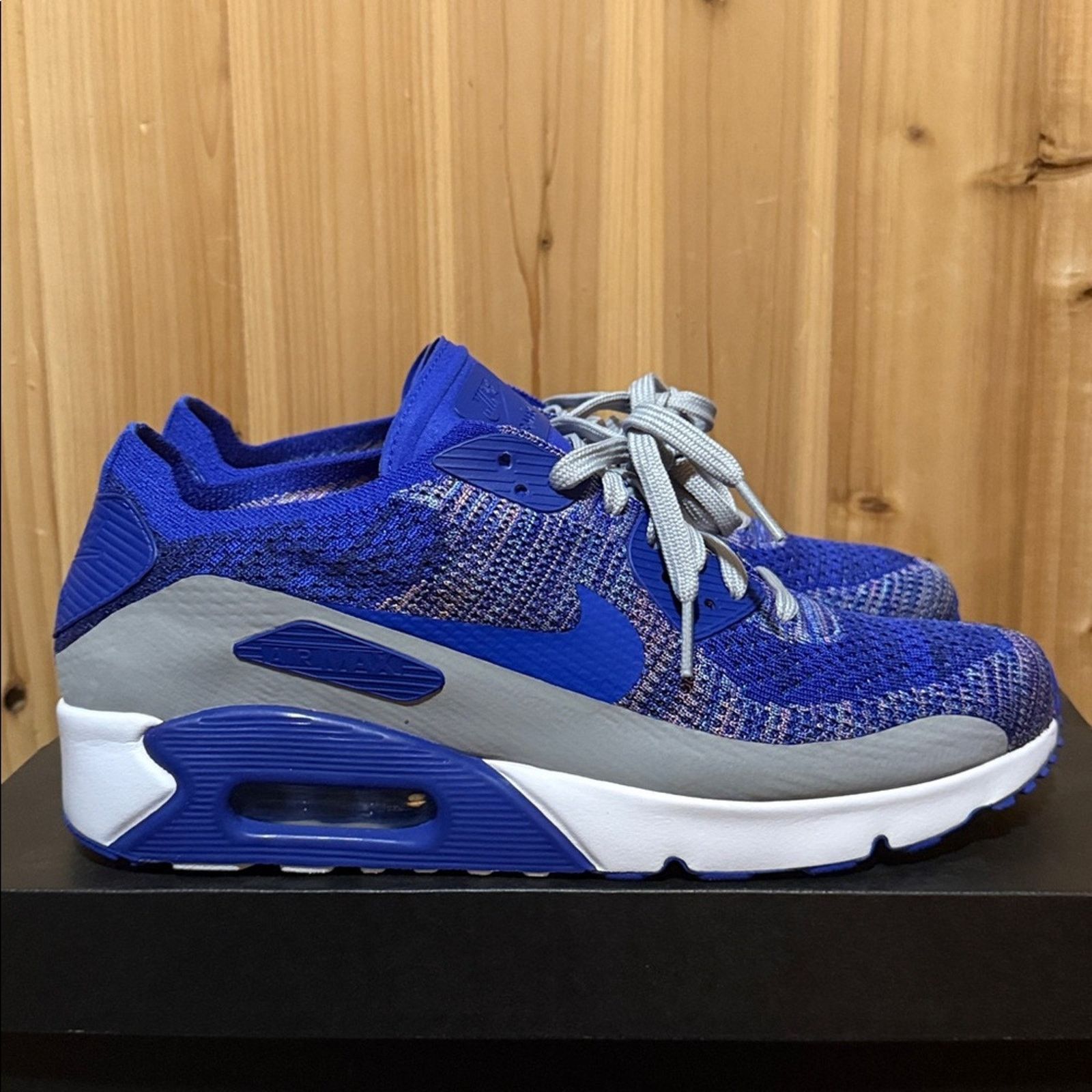 Nike 2017 Nike ID Air Max 90 Flyknit Size US 11 / EU 44 - 5 Thumbnail