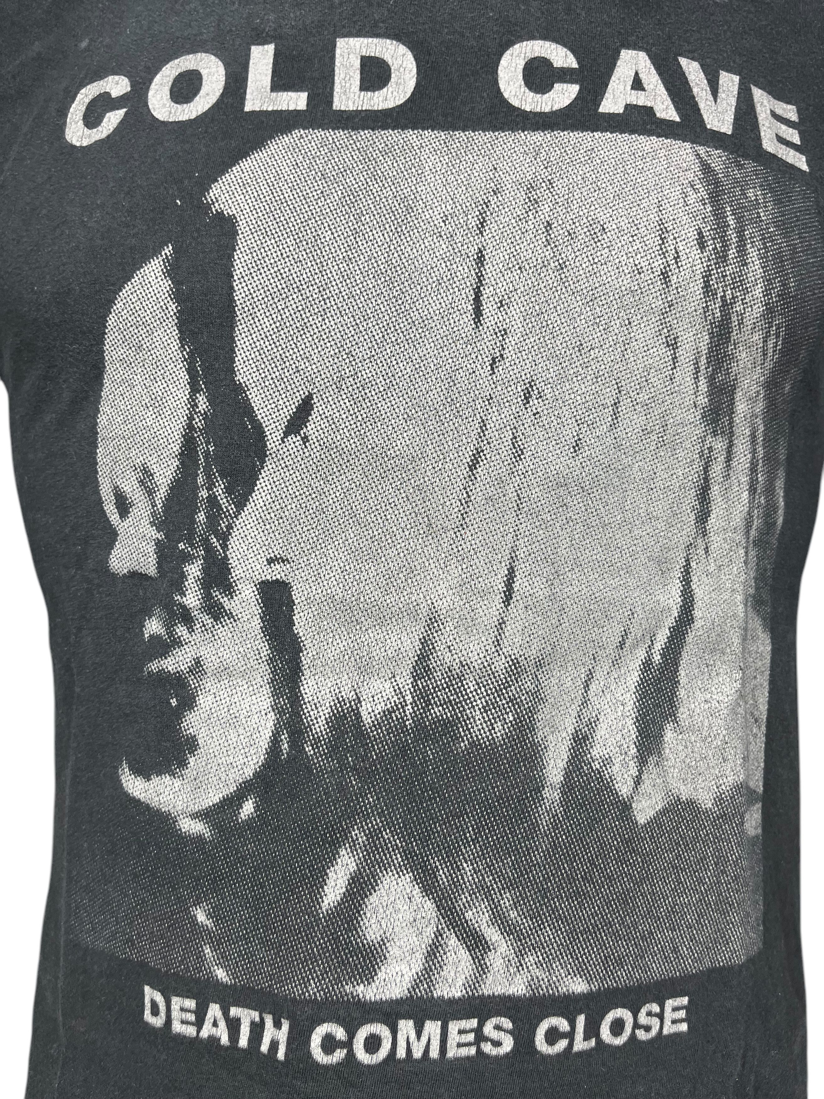 Band Tees Vintage 00s Cold Cave - Death Comes Closer 2009 Album Shirt Size US S / EU 44-46 / 1 - 2 Thumbnail