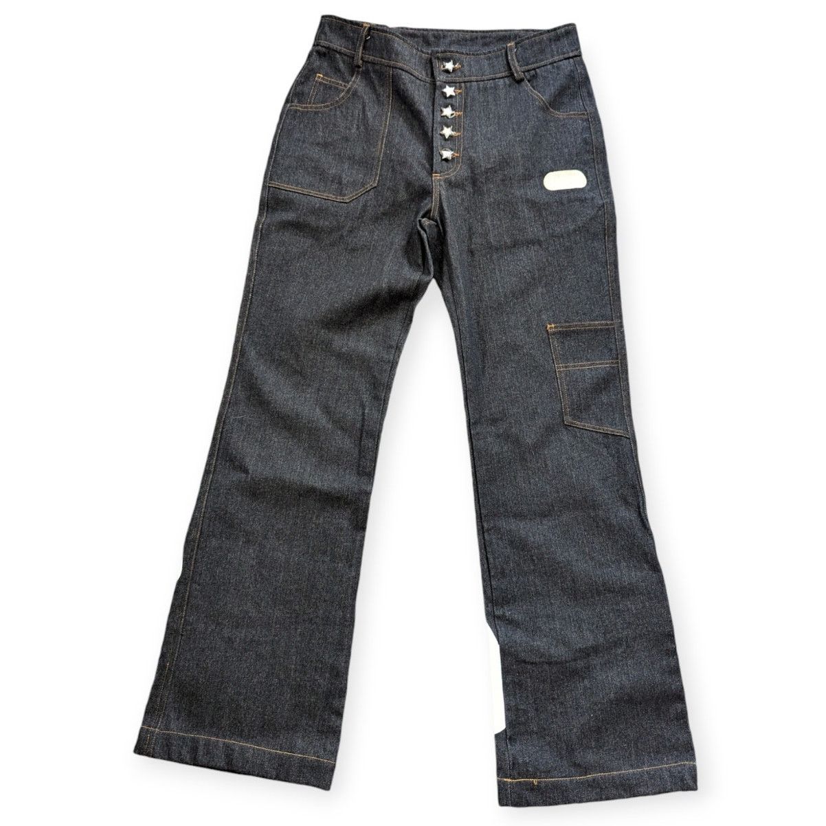 La Fam Amsterdam La Fam X Dutreuil Paris Jeans Logo Screenprint Size Large Size US 34 / EU 50 - 2 Thumbnail