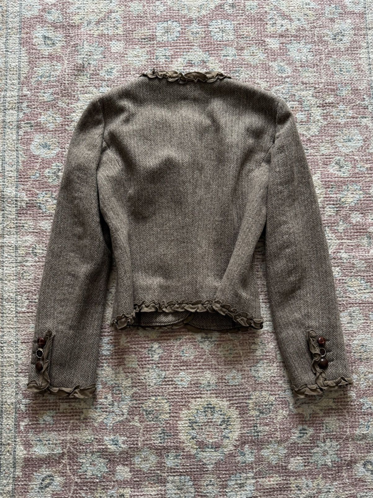 Moschino Moschino wool blend jacket vintage archive Size S / US 4 / IT 40 - 5 Thumbnail
