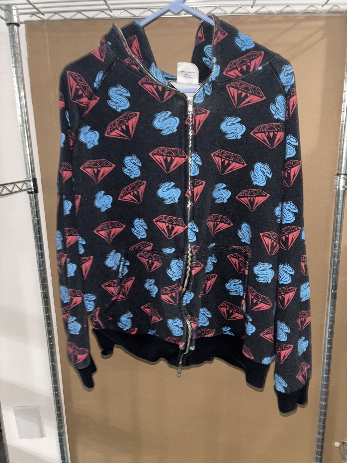 Billionaire Boys Club Billionaire boys club diamonds and dollars zip up Size US XL / EU 56 / 4 - 1 Thumbnail
