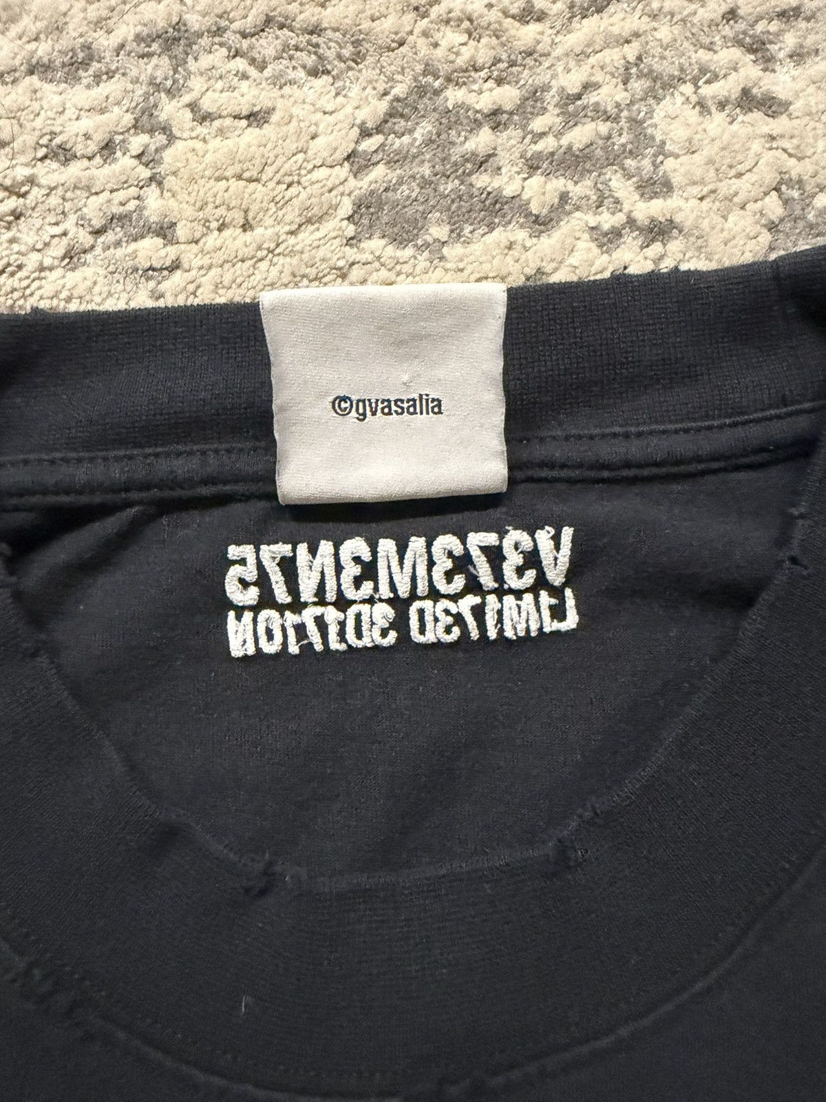 Vetements Vetements - AW23 Brain Power Message T Shirt Size US XL / EU 56 / 4 - 4 Thumbnail