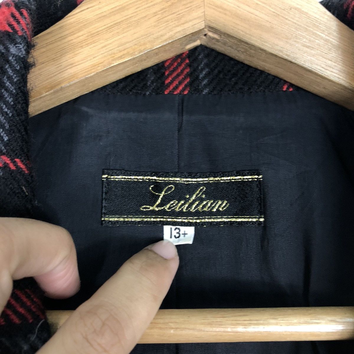 Japanese Brand 🔥Vtg Lelian Bomber Jacket Tartan Design Punk Design Japan Size US M / EU 48-50 / 2 - 15 Thumbnail