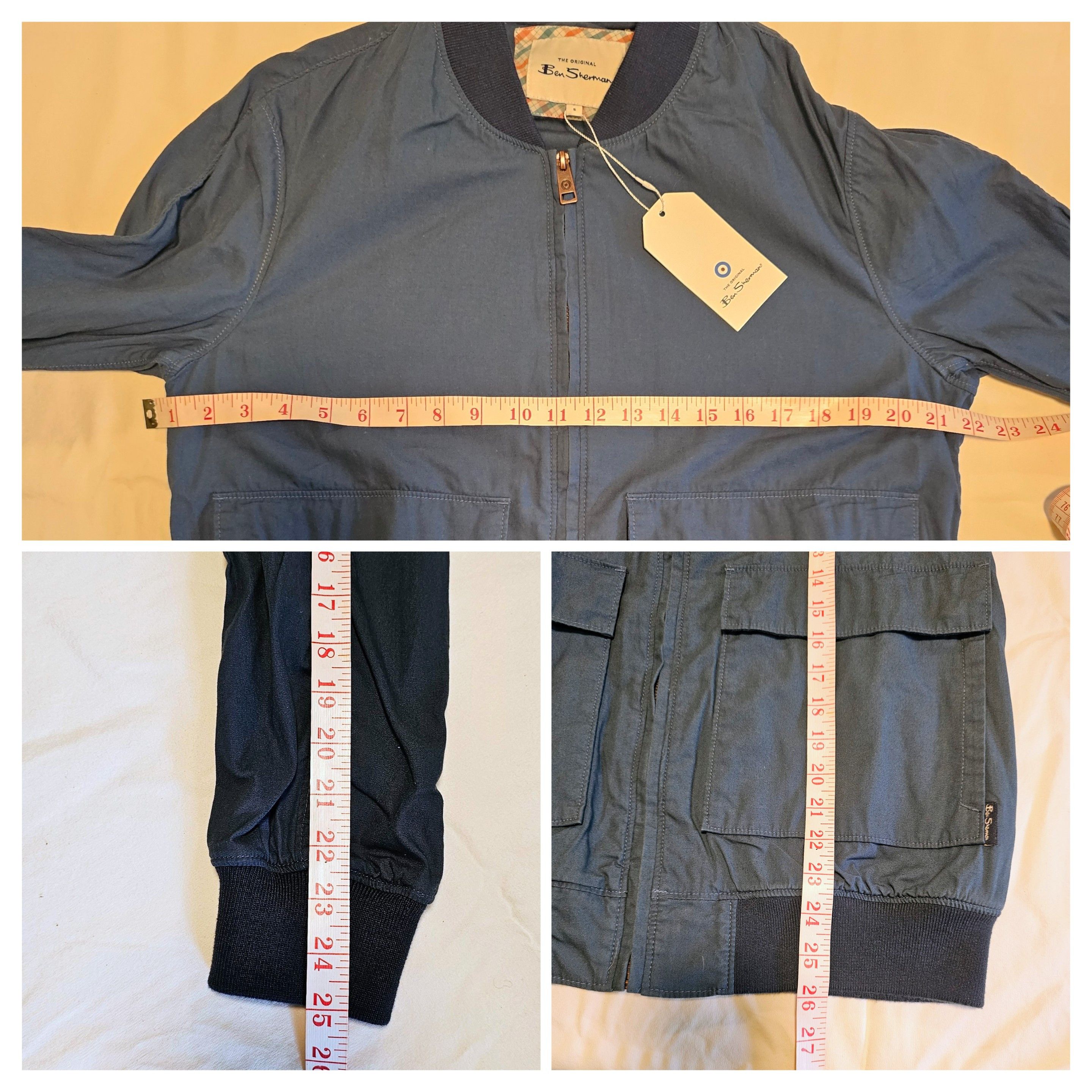 Ben Sherman Ben Sherman Laundered Bomber Jacket NWT Size US S / EU 44-46 / 1 - 5 Thumbnail