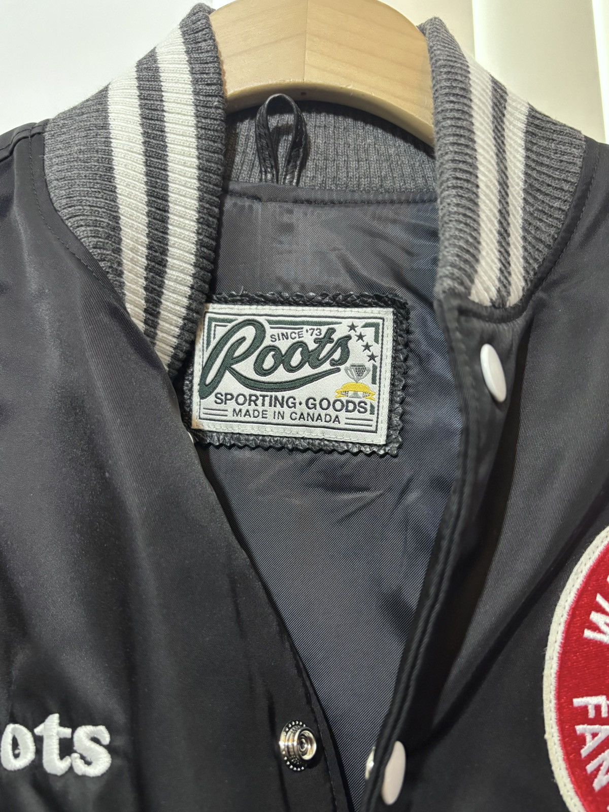 Roots Gretzky Fantasy Camp Varsity Jacket Size US L / EU 52-54 / 3 - 6 Thumbnail