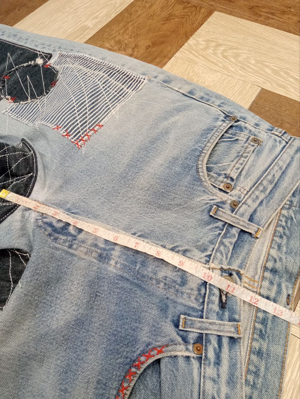 Levi's Vintage Clothing RARE LEVI'S VINTAGE 501 SELVEDGE CUSTOM BLUE DENIM JEANS Size US 34 / EU 50 - 18 Thumbnail