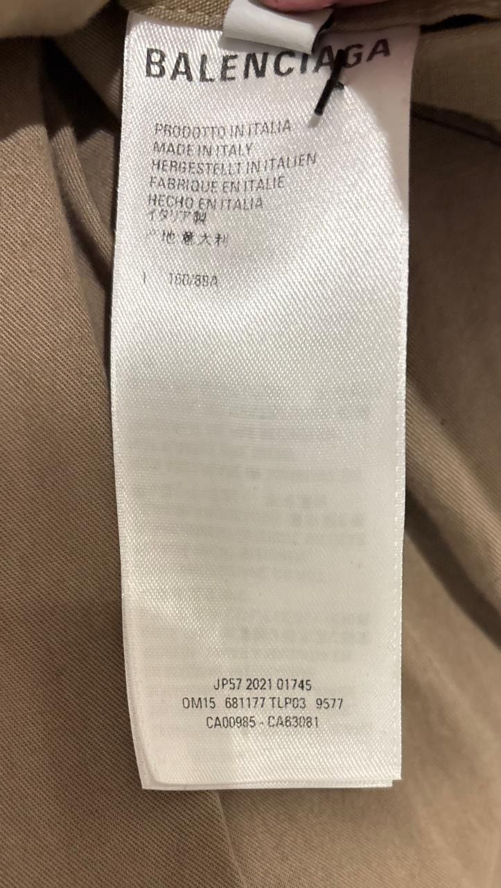 Balenciaga Balenciaga Clones Muti Pocket Cargo Trench Coat Size US S / EU 44-46 / 1 - 6 Thumbnail