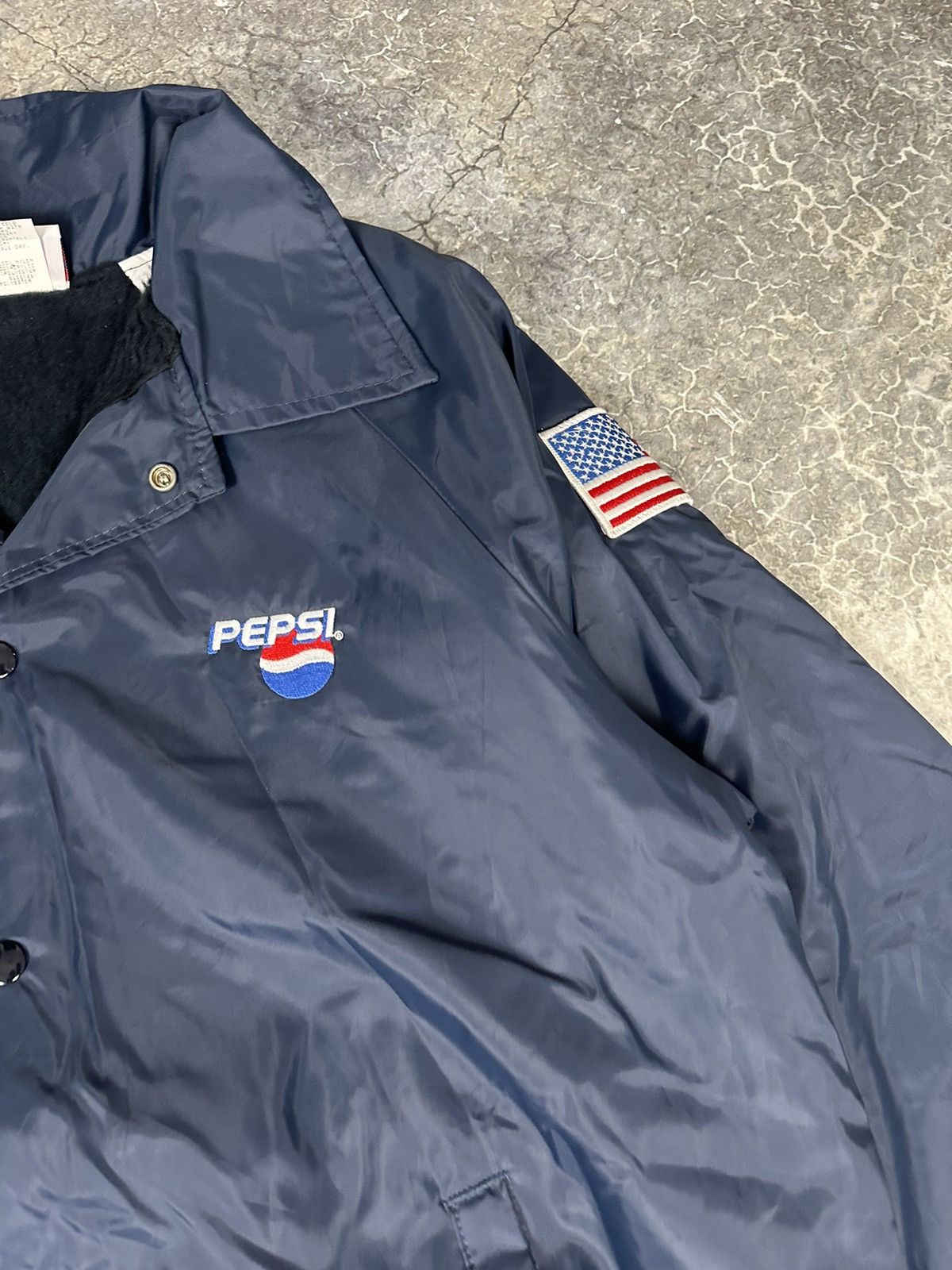 Pepsi × Vintage Vintage Pepsi Windbreaker Jacket Size US L / EU 52-54 / 3 - 3 Thumbnail