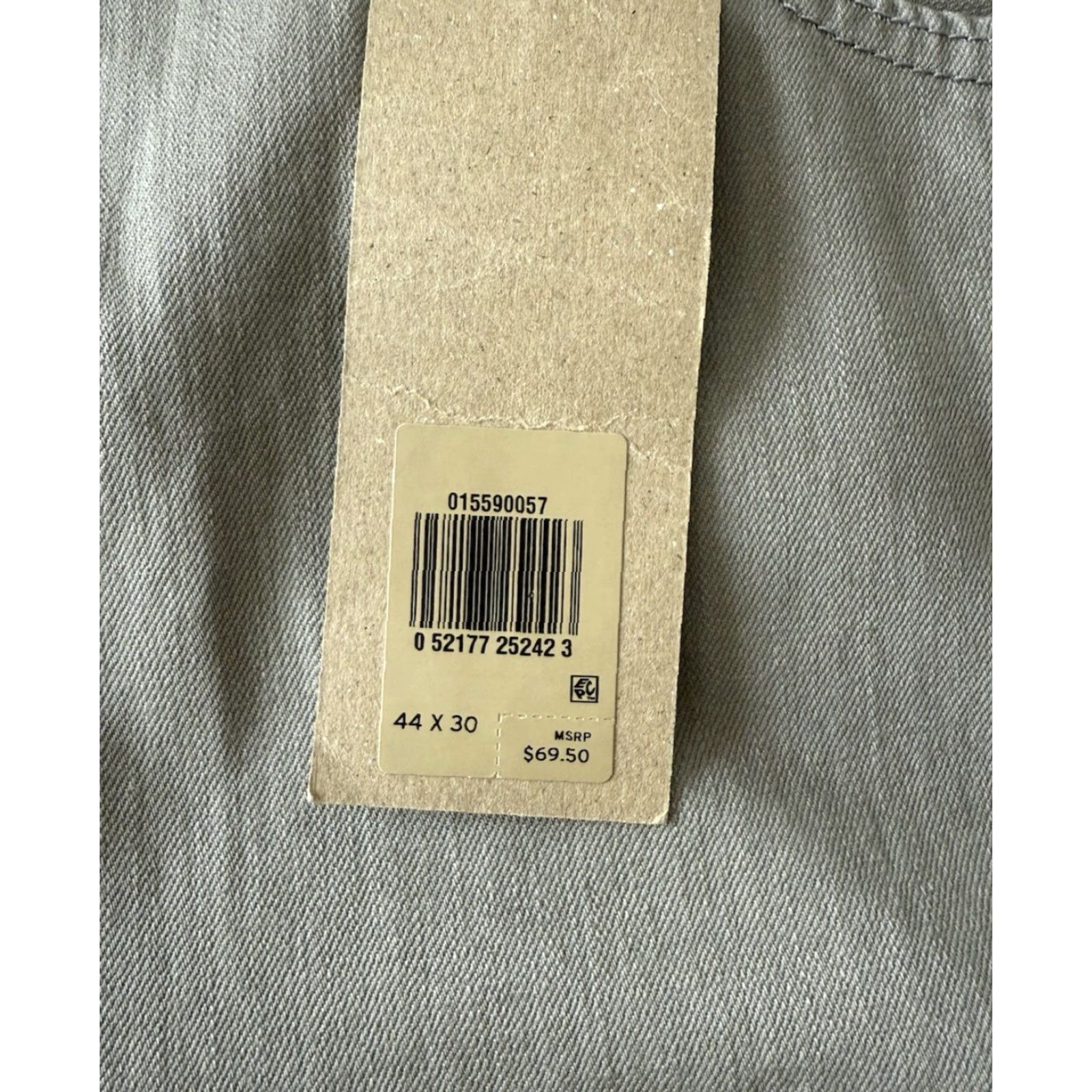 Levi's Levi's 559 Jeans Men Big & Tall 44x30 Beige Relaxed Straight Denim 5-Pocket Button Zip Size US 44 / EU 60 - 6 Thumbnail