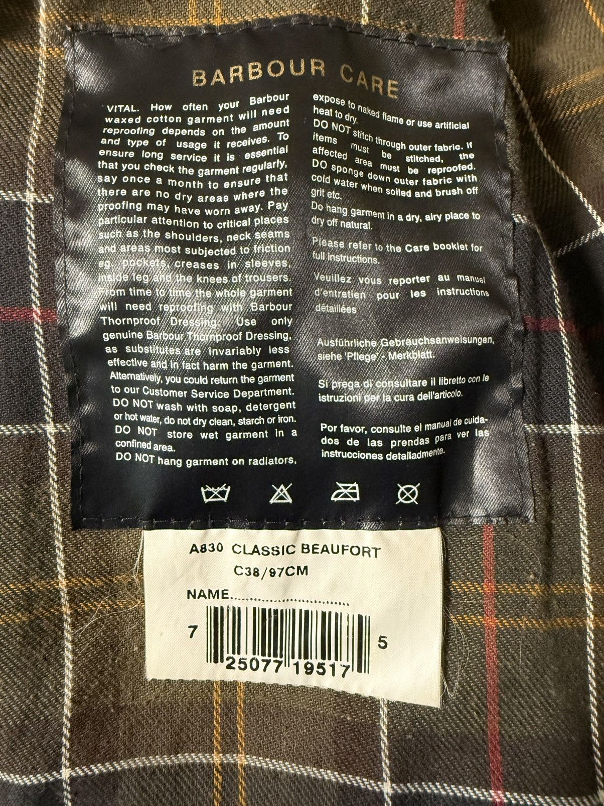 Barbour Barbour Classic Beaufort Wax Jacket C38 Brown Size US M / EU 48-50 / 2 - 11 Thumbnail