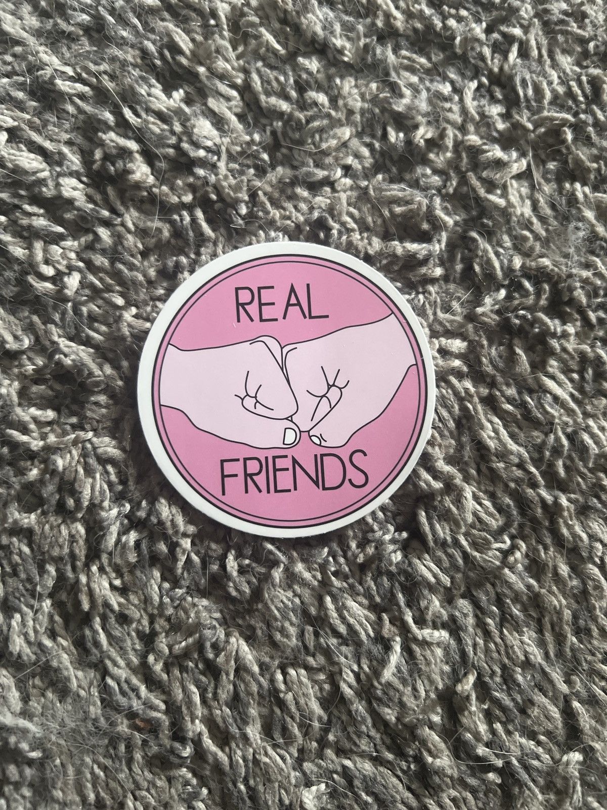 Band Tees × Hypebeast Real Friends Sticker Size ONE SIZE - 1 Thumbnail