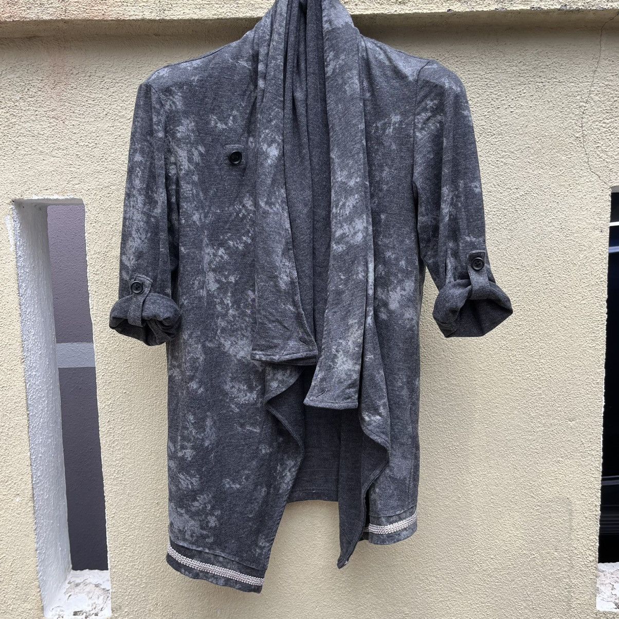 Tornado Mart Asymmetrical light hoodie in grey Size US M / EU 48-50 / 2 - 11 Thumbnail