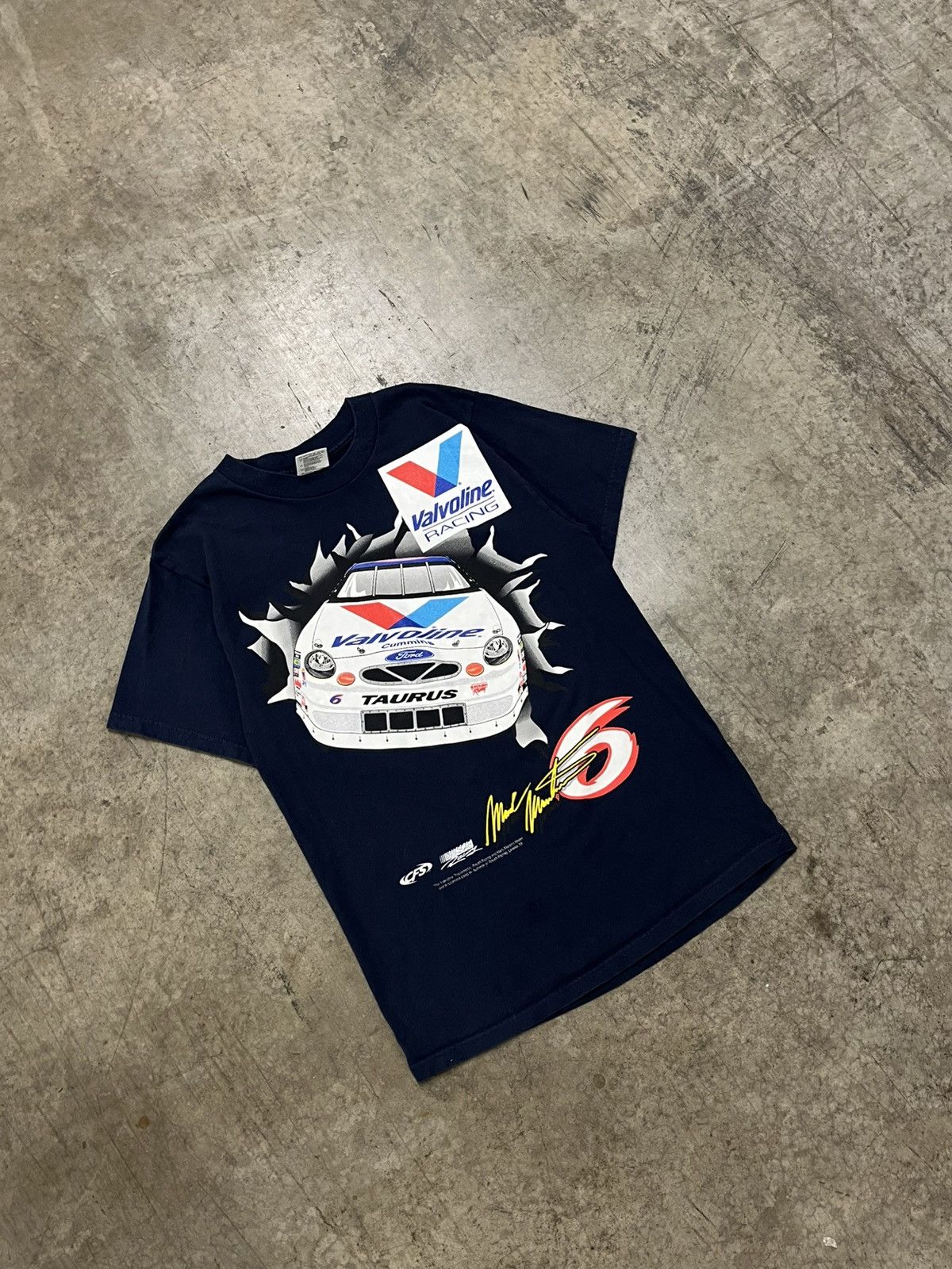 Vintage Nascar vintage graphic tee shirt 90s hype rare streetwear Size US L / EU 52-54 / 3 - 2 Thumbnail