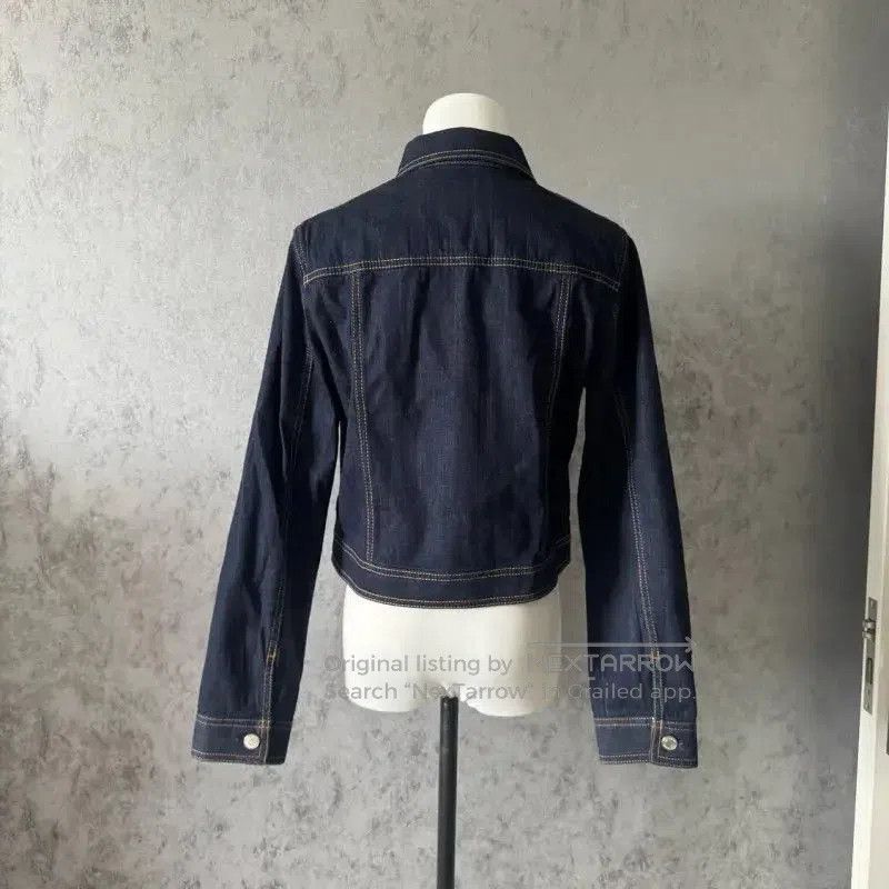 Burberry Burberry Blue Cotton Women's Jacket. Size S / US 4 / IT 40 - 6 Thumbnail