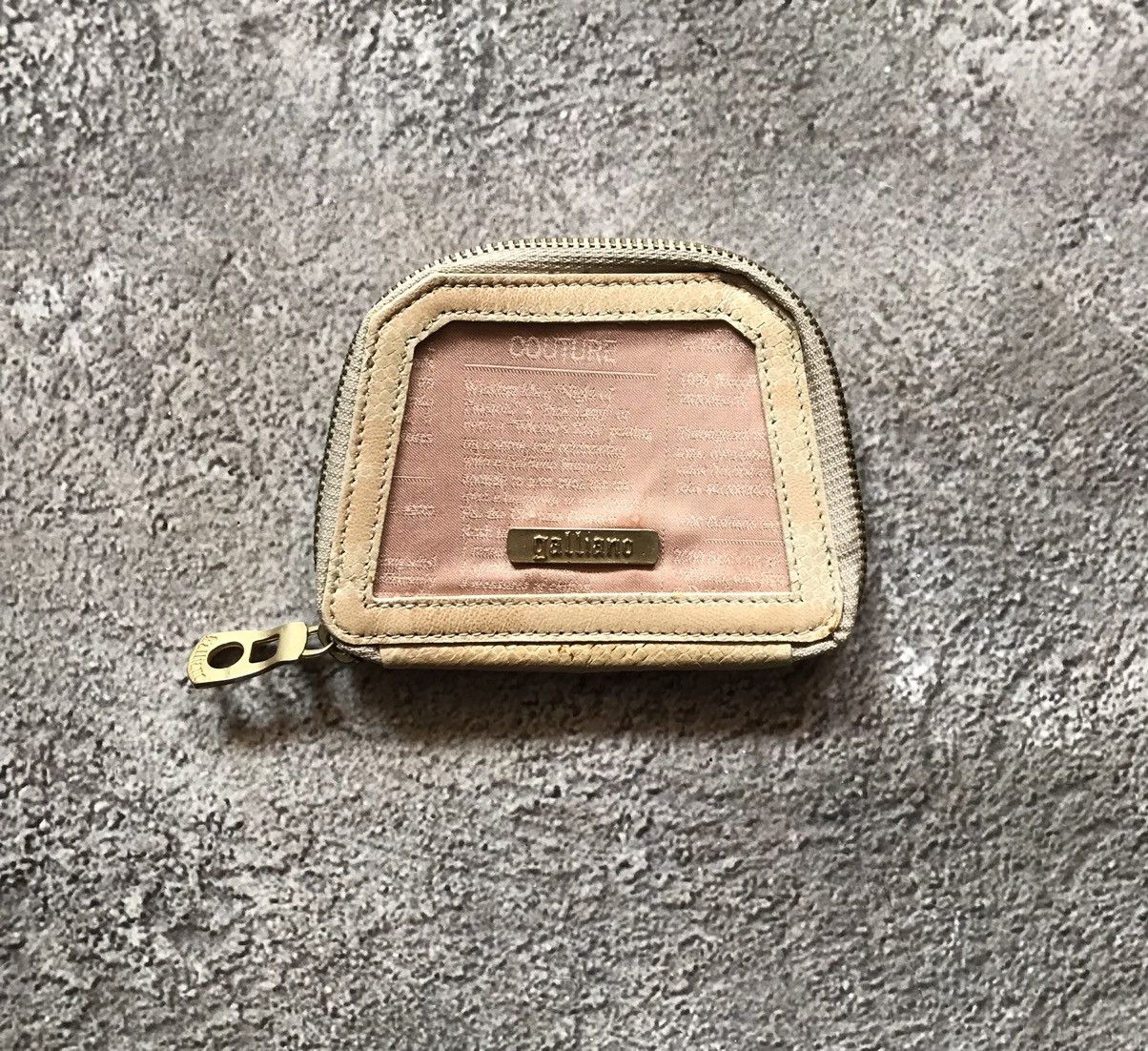 Vintage Vintage Galliano Y2K Wallet Archive Luxury Couture Swag OS Size ONE SIZE - 2 Thumbnail