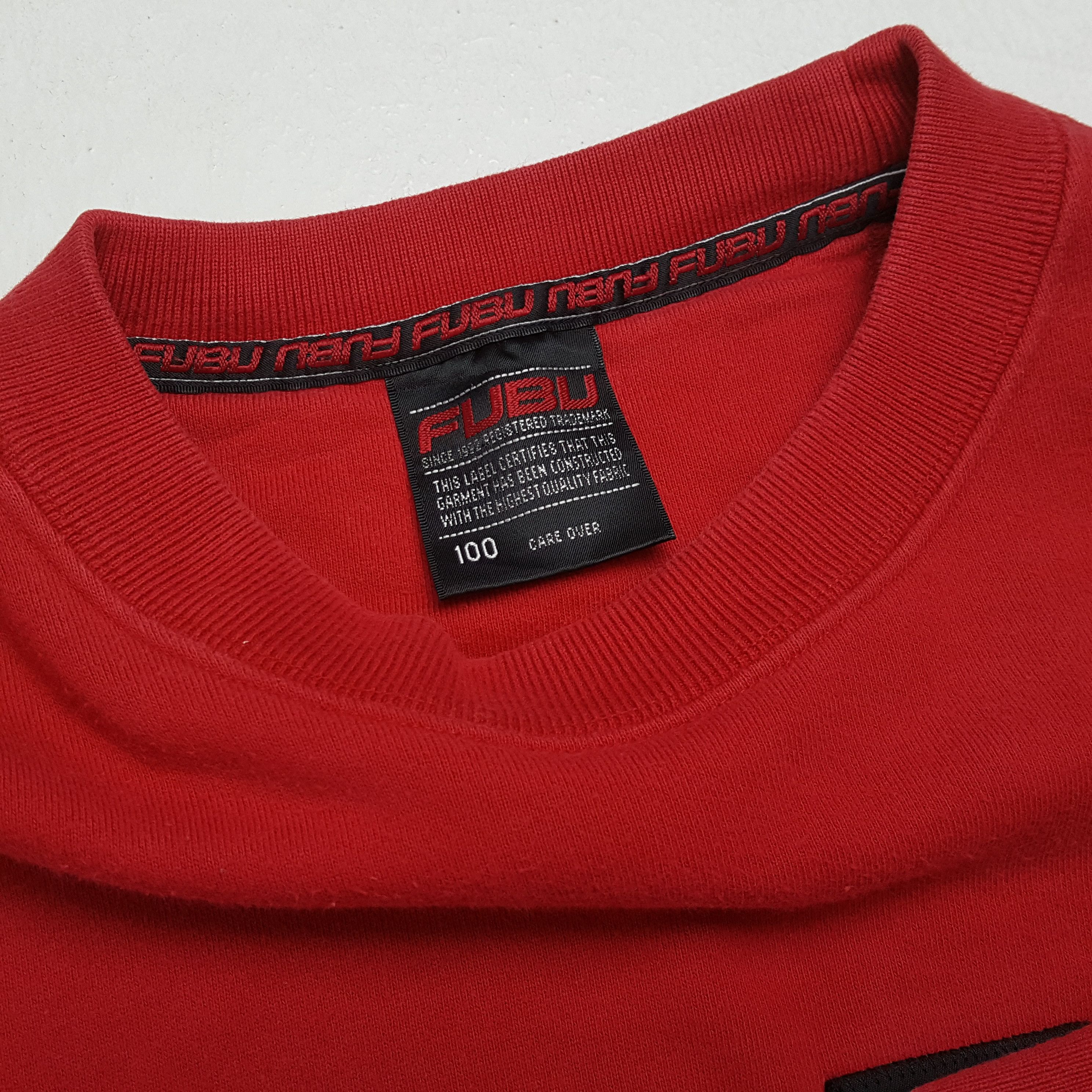 Fubu × Vintage FUBU Center Spellout Design Streetwear Sweatshirt Size US L / EU 52-54 / 3 - 9 Thumbnail