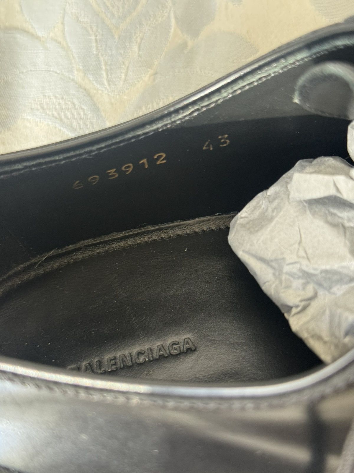 Balenciaga Balenciaga Inspector 40mm Derby Shoes Size US 10 / EU 43 - 3 Thumbnail