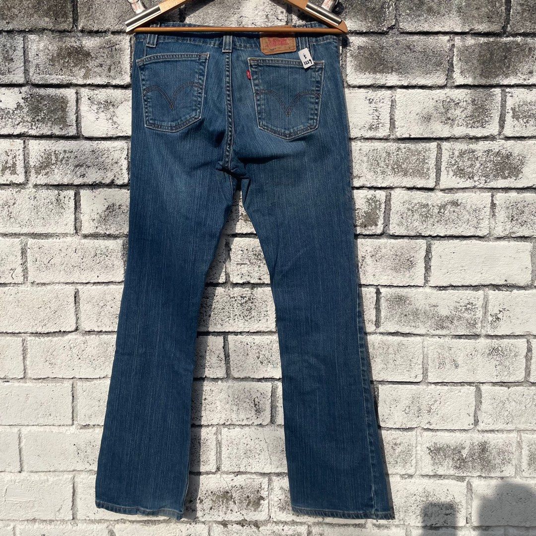 Levi's Vintage Clothing Size 31 Levis 525 Bootcut Jeans Denim for Woman Size 31" - 2 Thumbnail