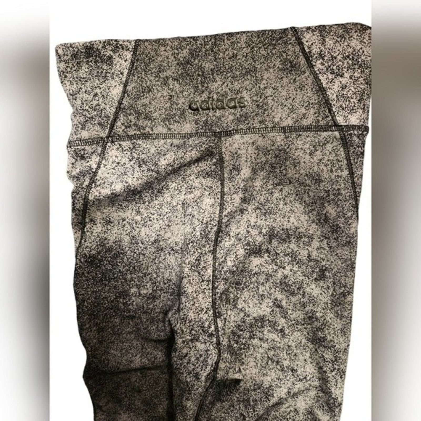 Adidas Adidas Climalite Athletic Stripe High Waist Legging XS Size 26" / US 2 / IT 38 - 4 Thumbnail