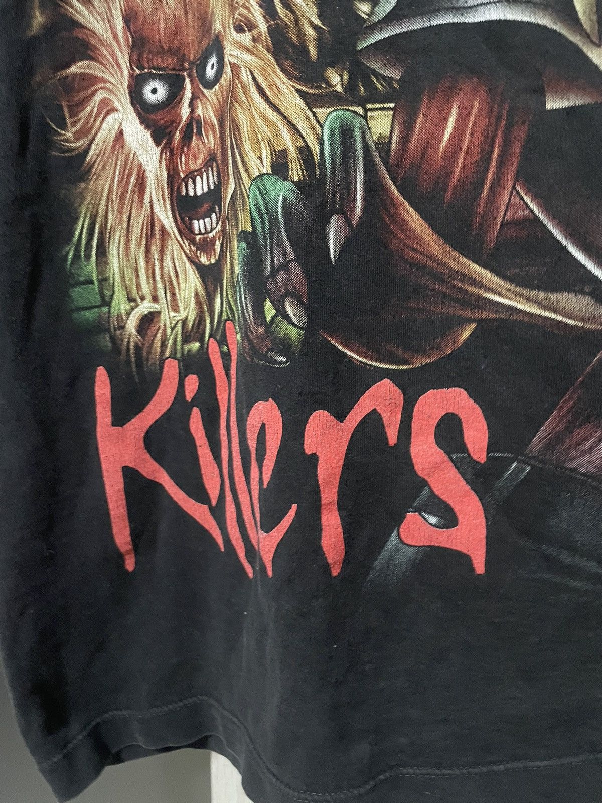 Band Tees Vintage Iron Maiden Killers Band Tee 90s Y2K Metal T-Shirt Size US M / EU 48-50 / 2 - 7 Thumbnail